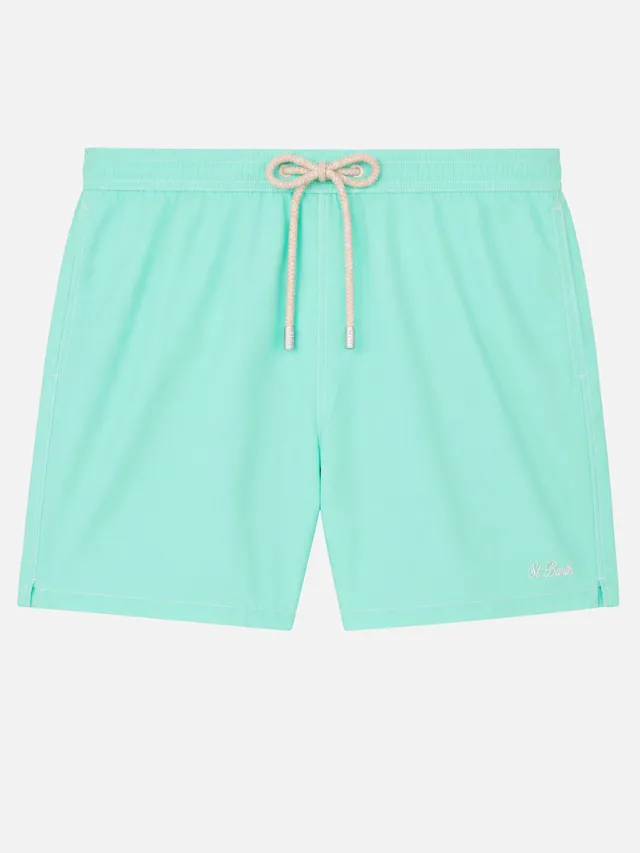 mc2-saint-barth-costume-patmos-uomo-verde-salvia-seersucker-leggero-classic-ligh image 1