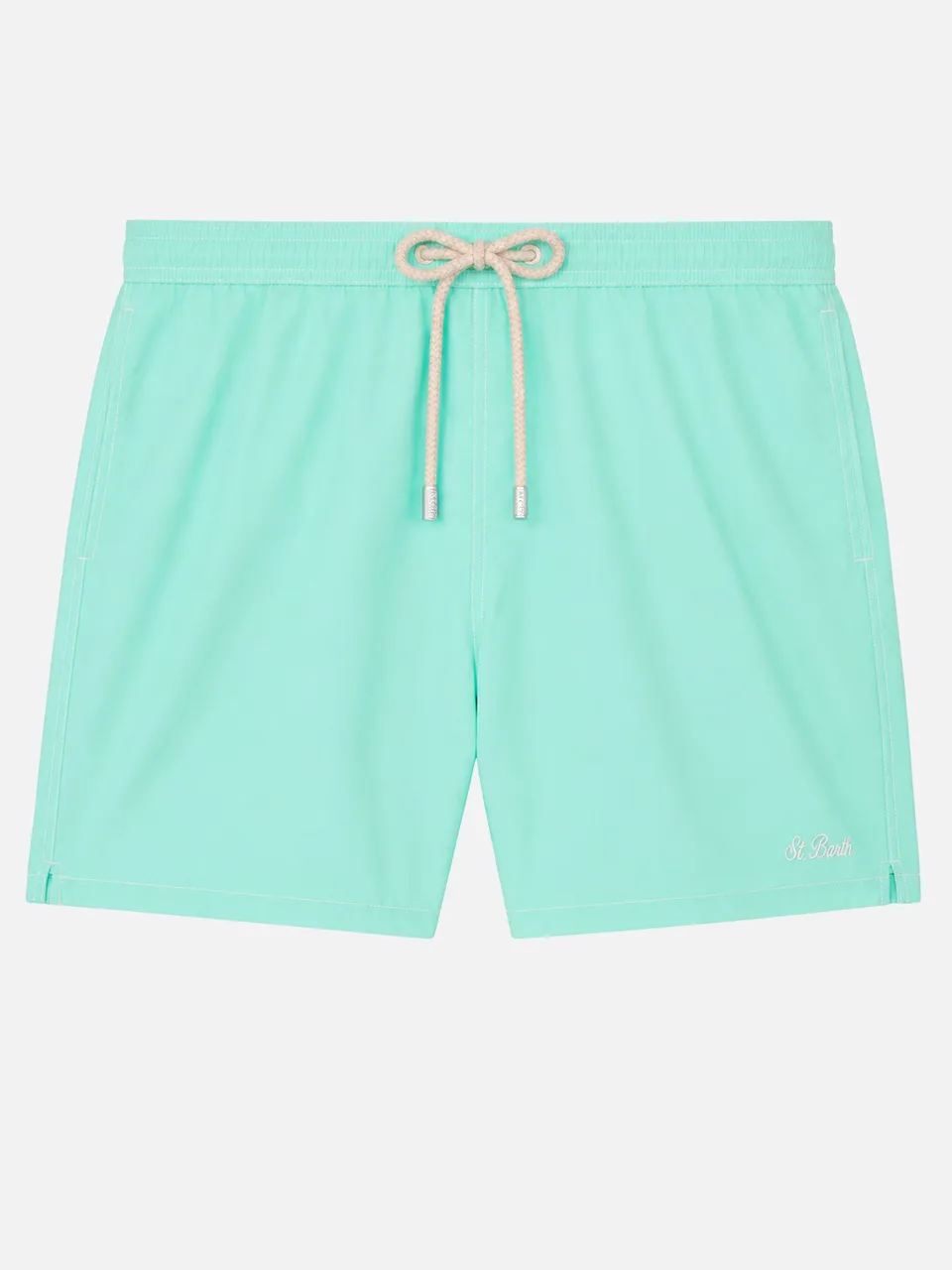 mc2-saint-barth-costume-patmos-uomo-verde-salvia-seersucker-leggero-classic-ligh image 1