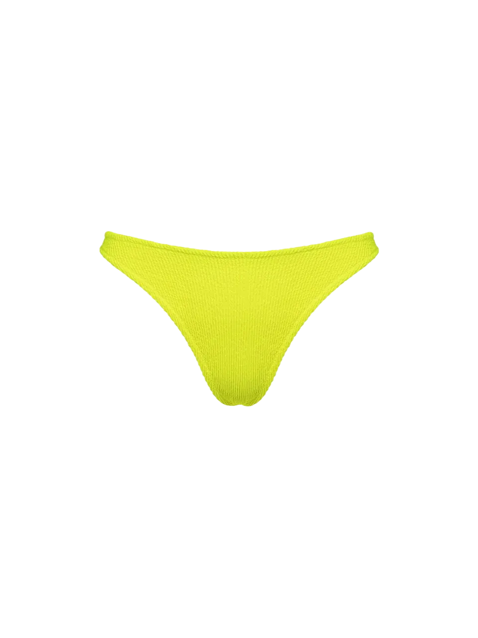 mc2-saint-barth-slip-mare-naomi-donna-in-crinkle-giallo-fluo-tinta-unita image 1