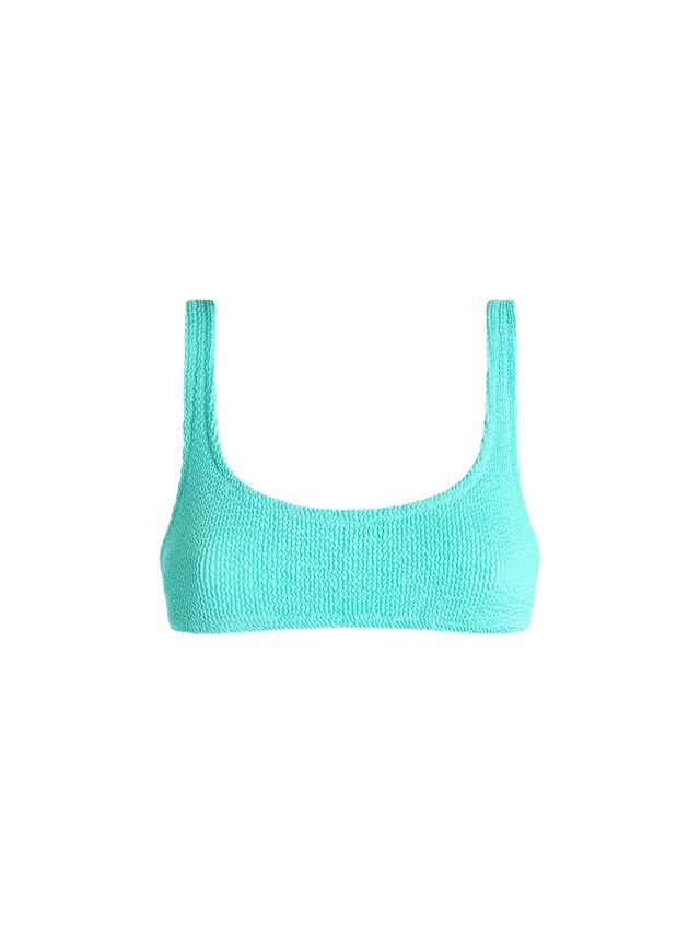 mc2-saint-barth-top-bikini-naima-crinkle-bralette-verde-acqua image 1