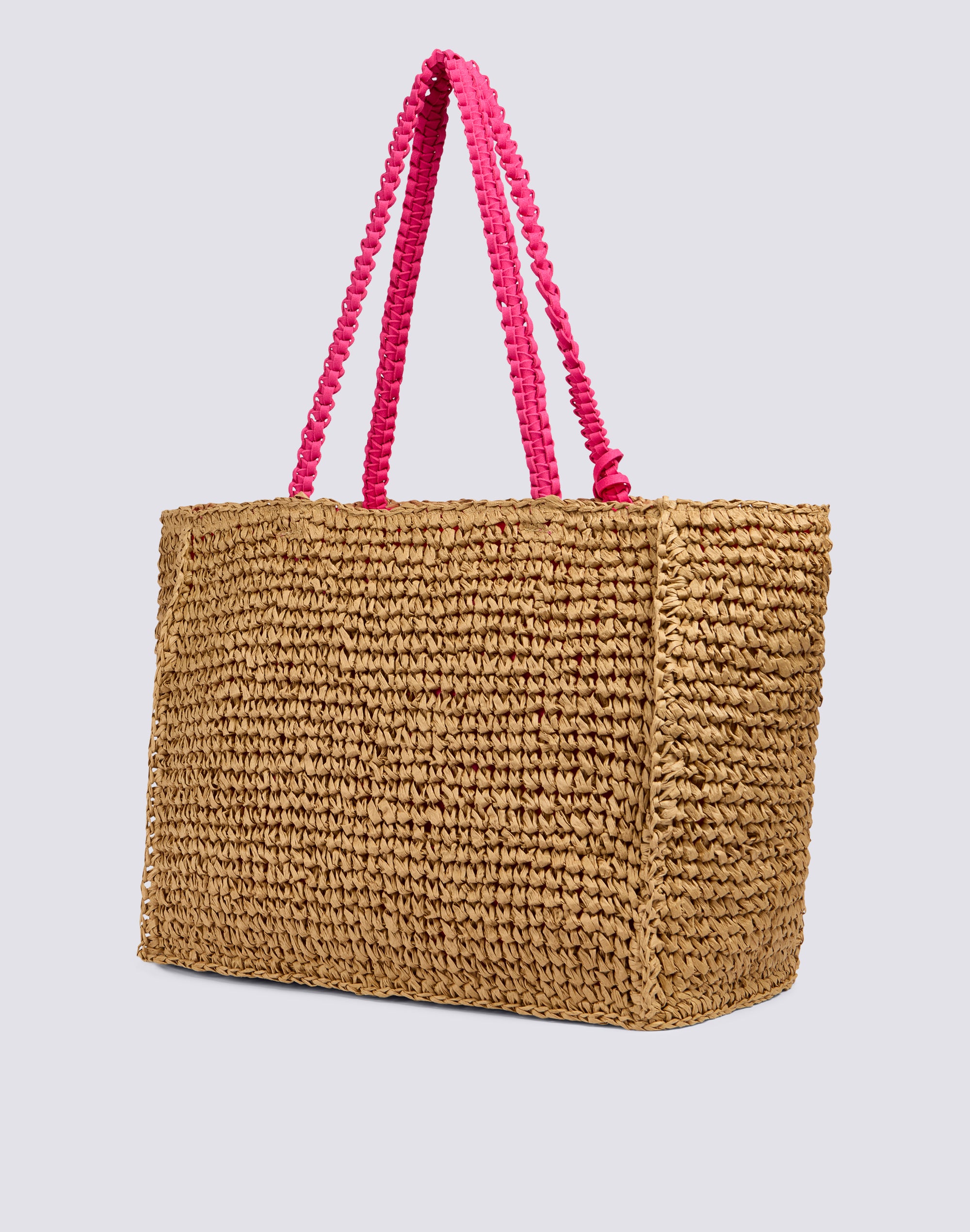 sundek-wina-shopping-bag-donna-in-paper-straw-con-logo image 2
