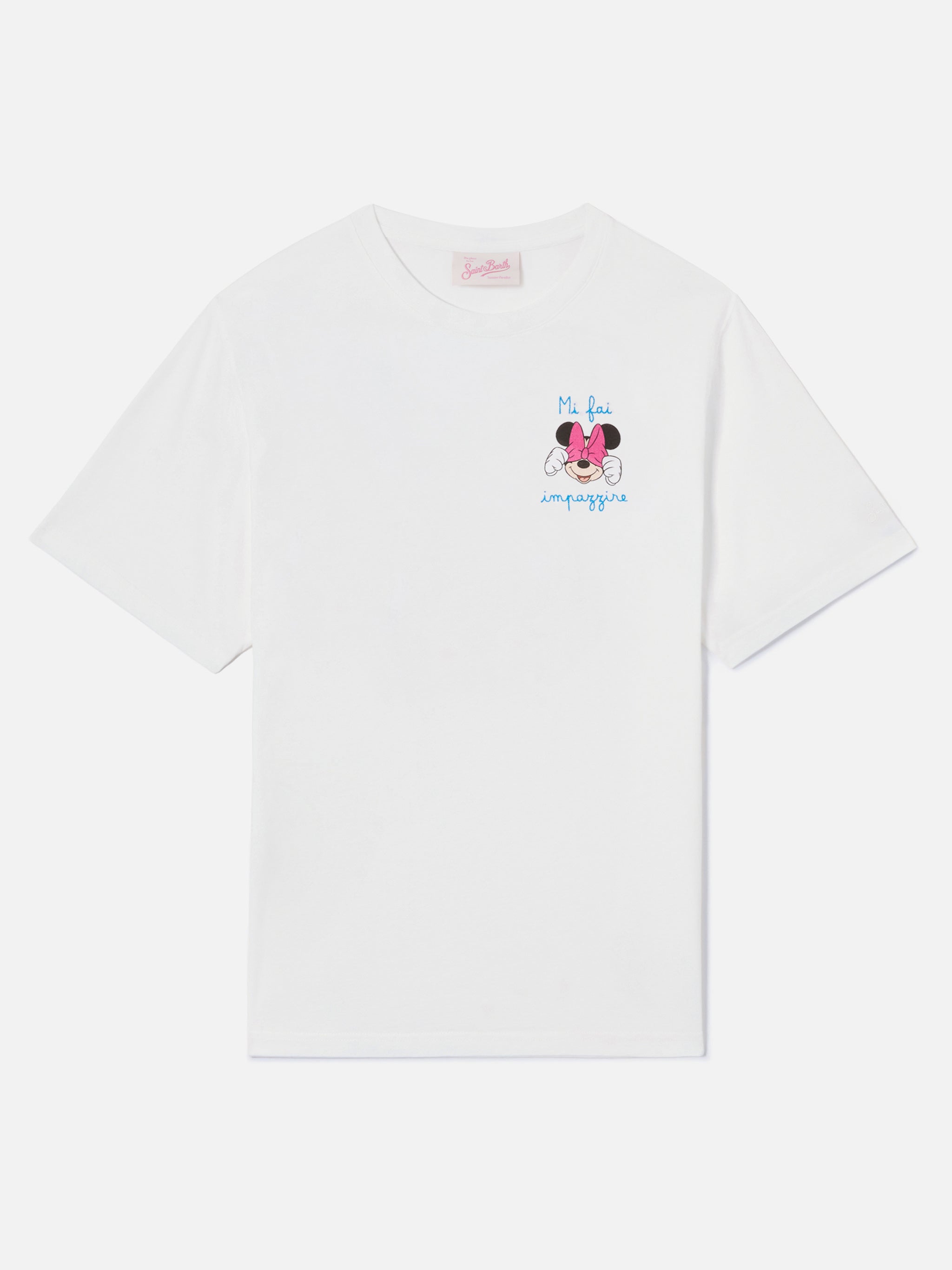 mc2-saint-barth-emilie-t-shirt-donna-bianca-special-edition-disney-minnie image 4