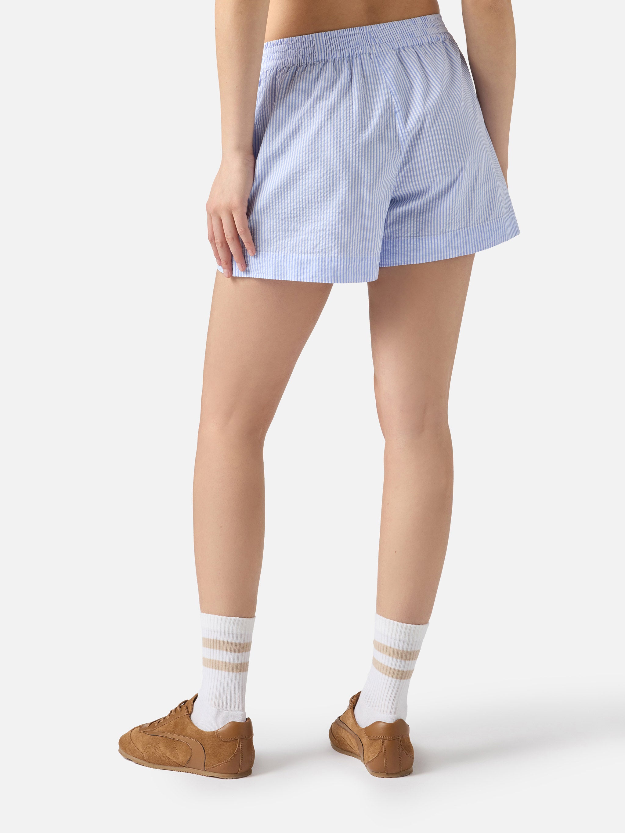 mc2-saint-barth-shorts-meave-in-puro-seersucker-a-righe-azzurre-donna-vestibilit image 4