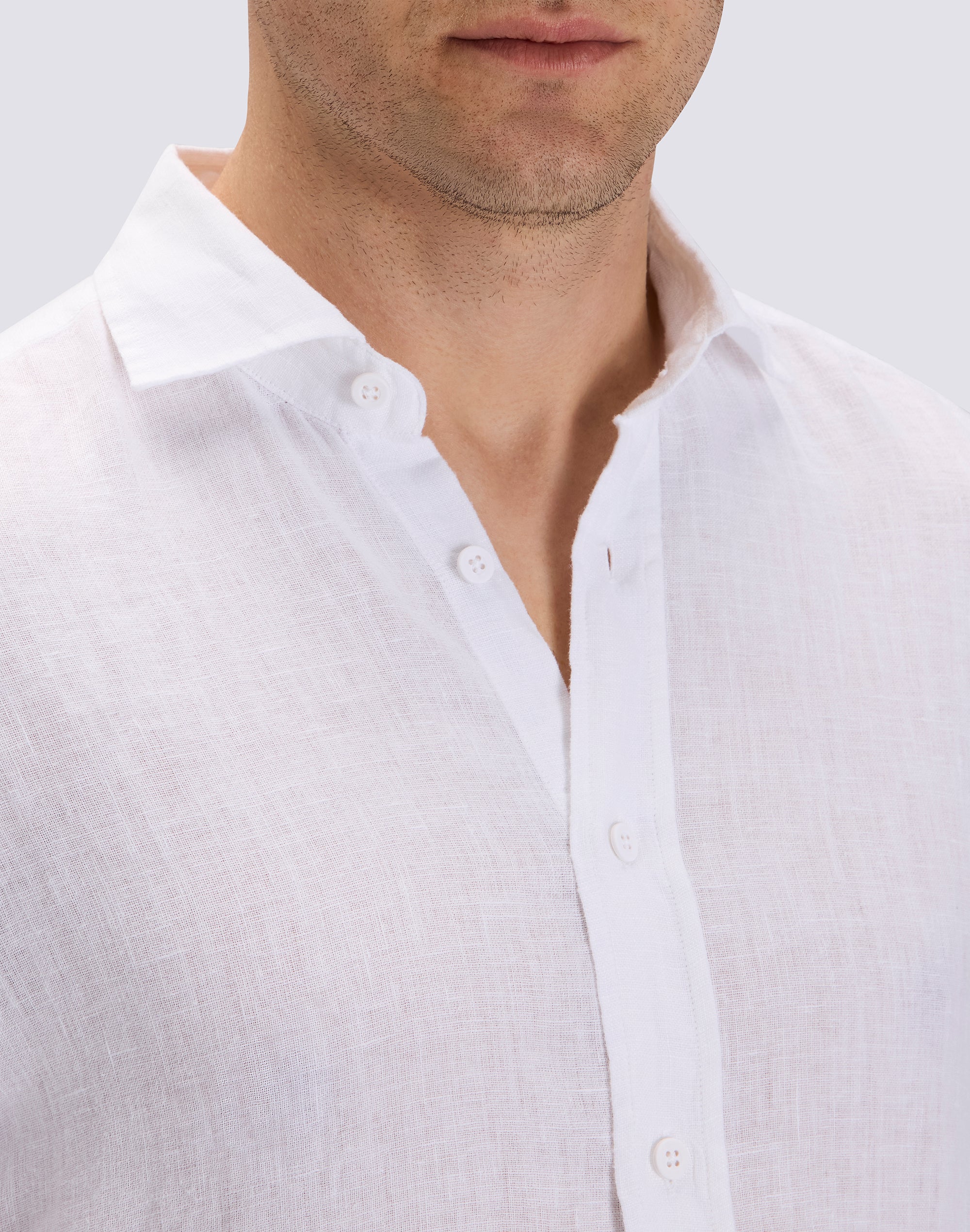 sundek-camicia-uomo-in-lino-a-mezze-maniche-tinto-capo-regular-2 image 4