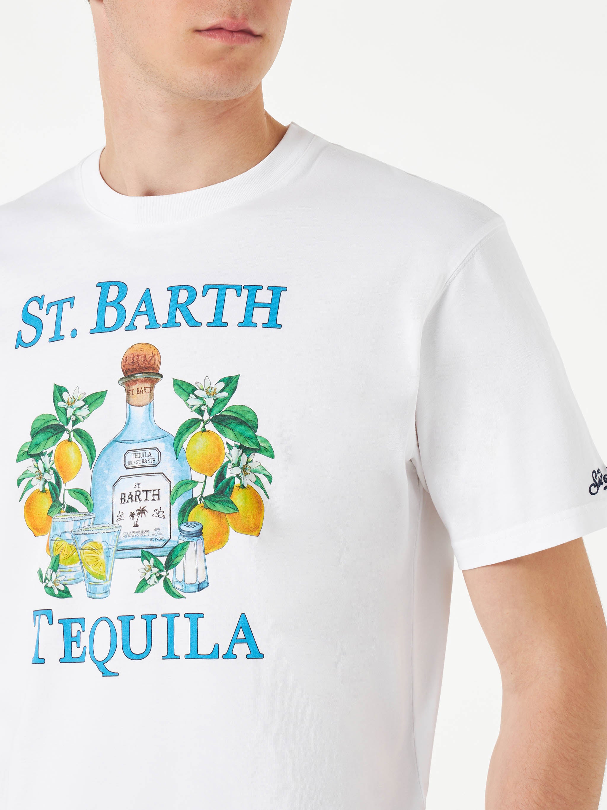 mc2-saint-barth-st-barth-tequila-t-shirt-uomo-cotone-bianca image 3