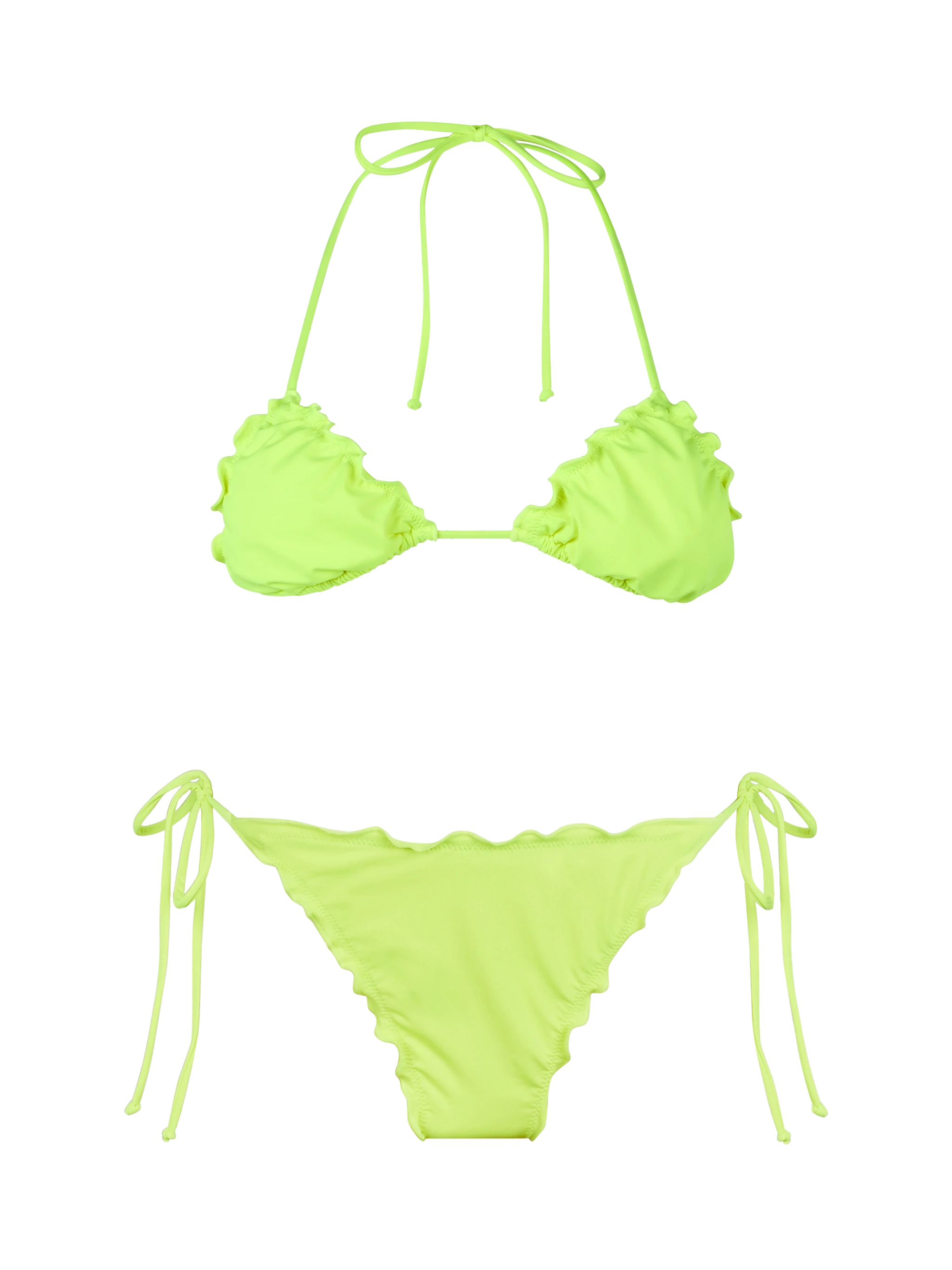 mc2-saint-barth-sagittarius-miami-bikini-triangolo-giallo-fluo image 1