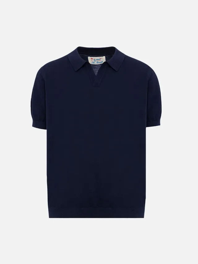 mc2-saint-barth-polo-sloan-jr-in-maglia-blu-navy-bambino image 1