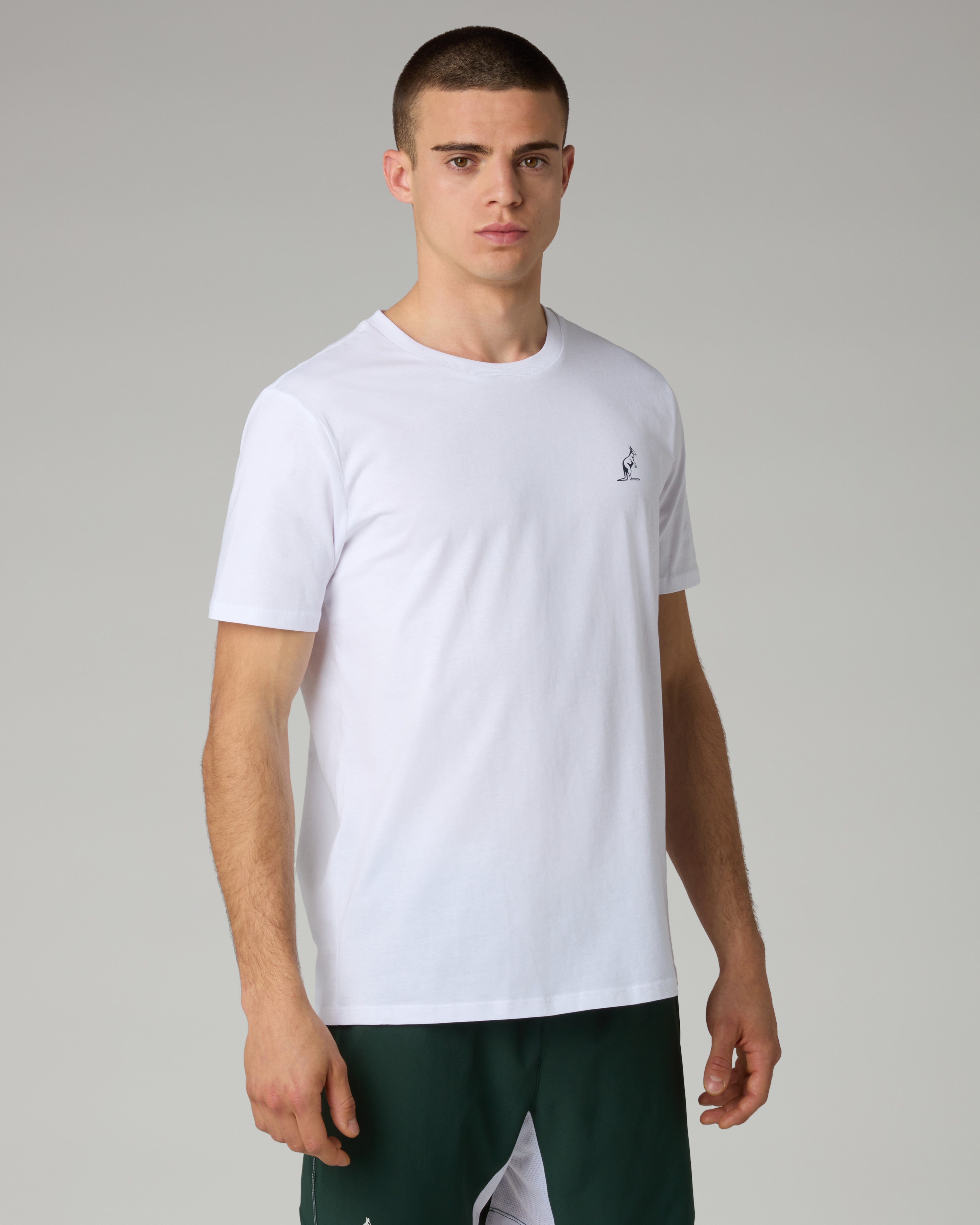 australian-prospect-court-t-shirt-in-cotone-bianco image 3