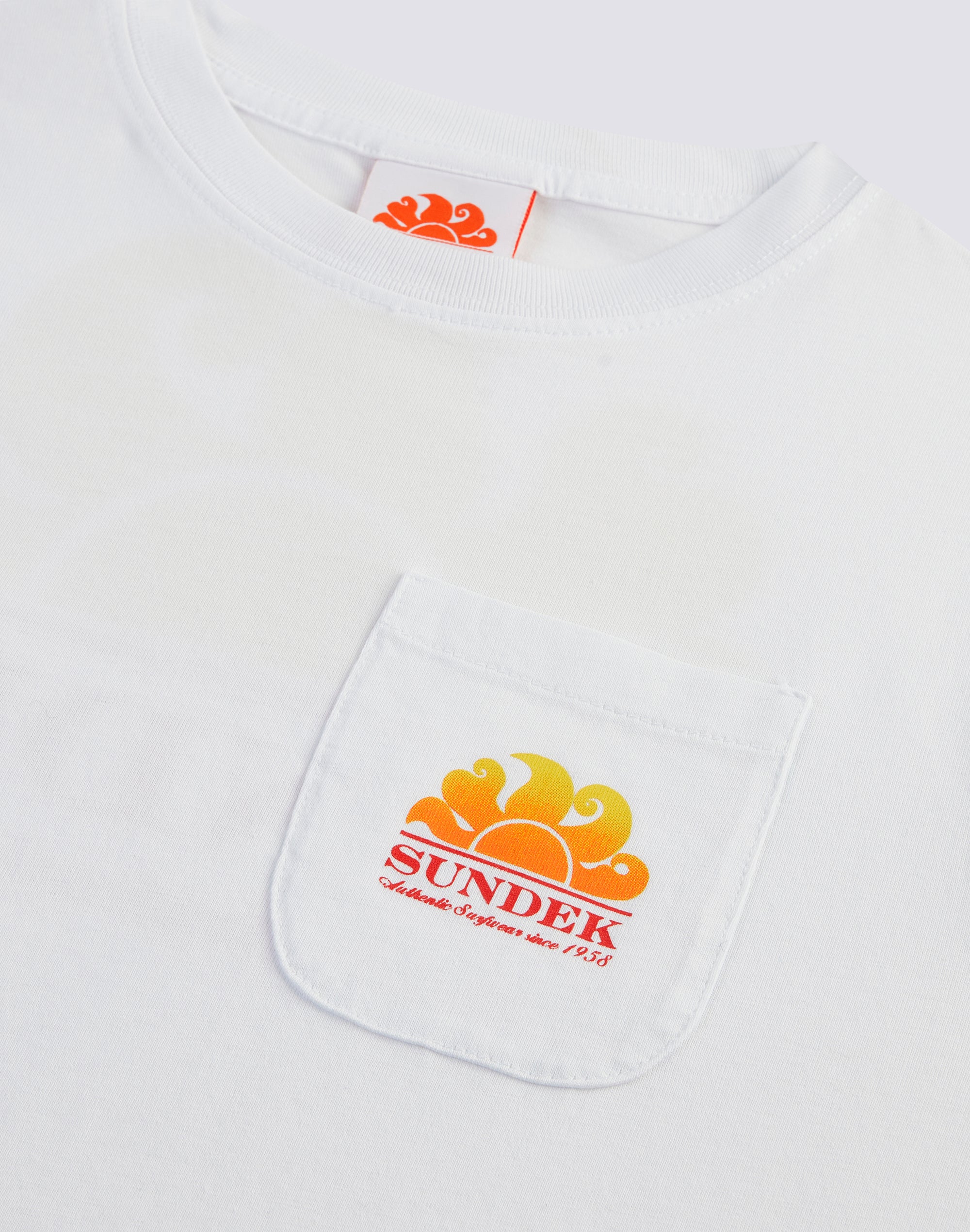 sundek-mini-new-herbert-t-shirt-bambino-con-taschino-e-logo-shaded-2 image 3