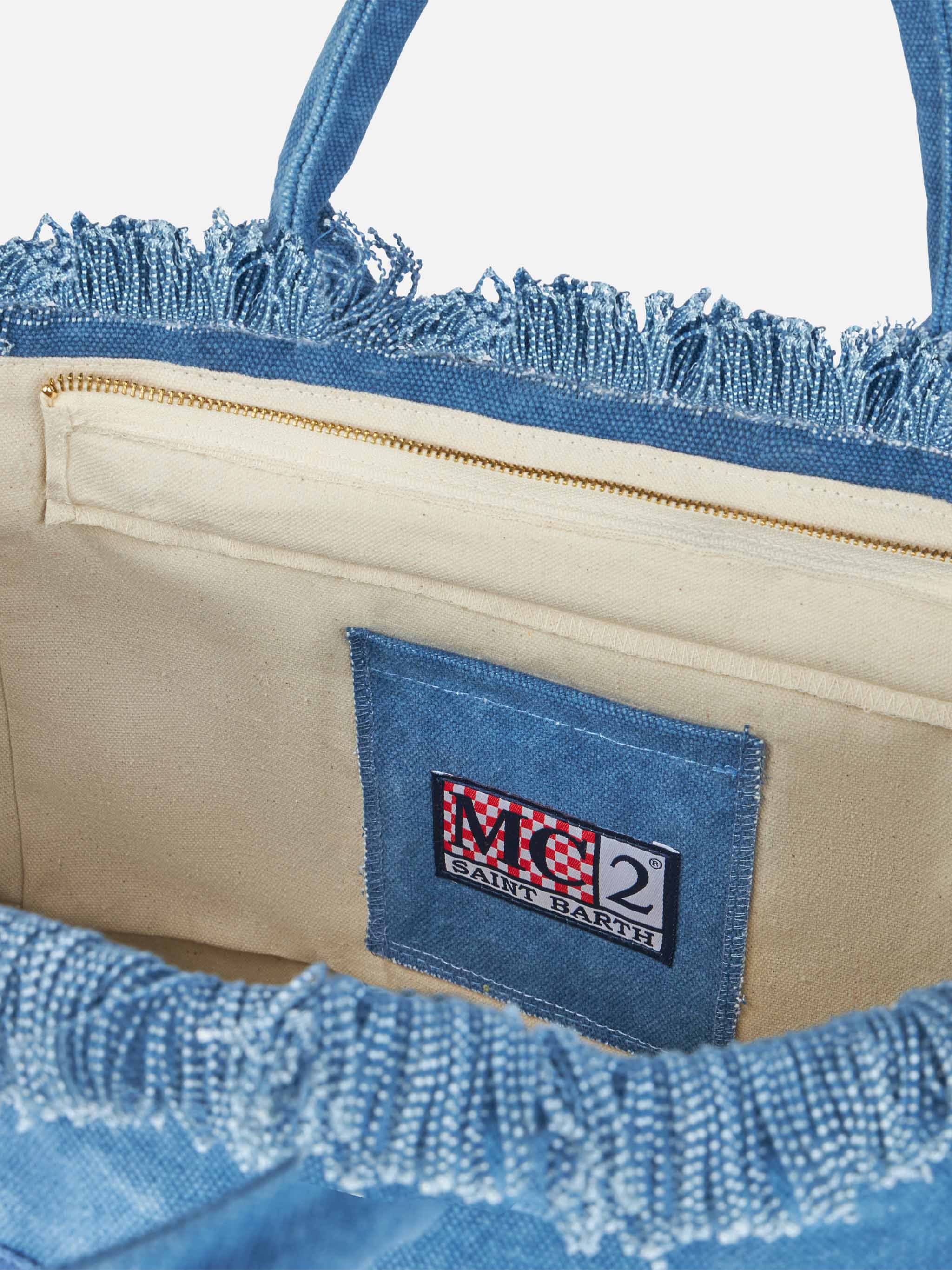 mc2-saint-barth-vanity-borsa-a-spalla-in-tela-di-cotone-con-patch-logo image 5