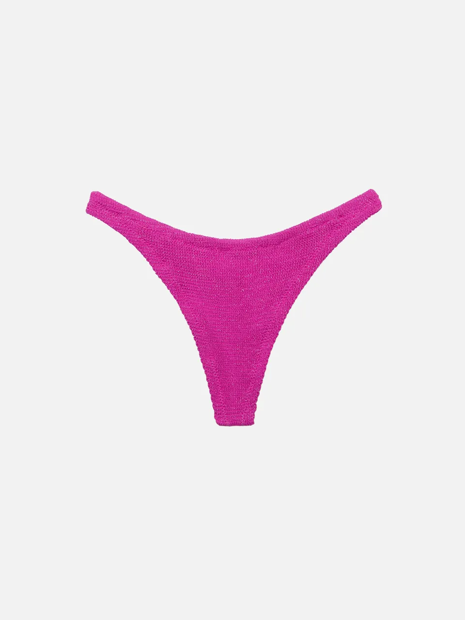 mc2-saint-barth-naomi-slip-mare-cheeky-crinkle-lurex-fucsia image 1