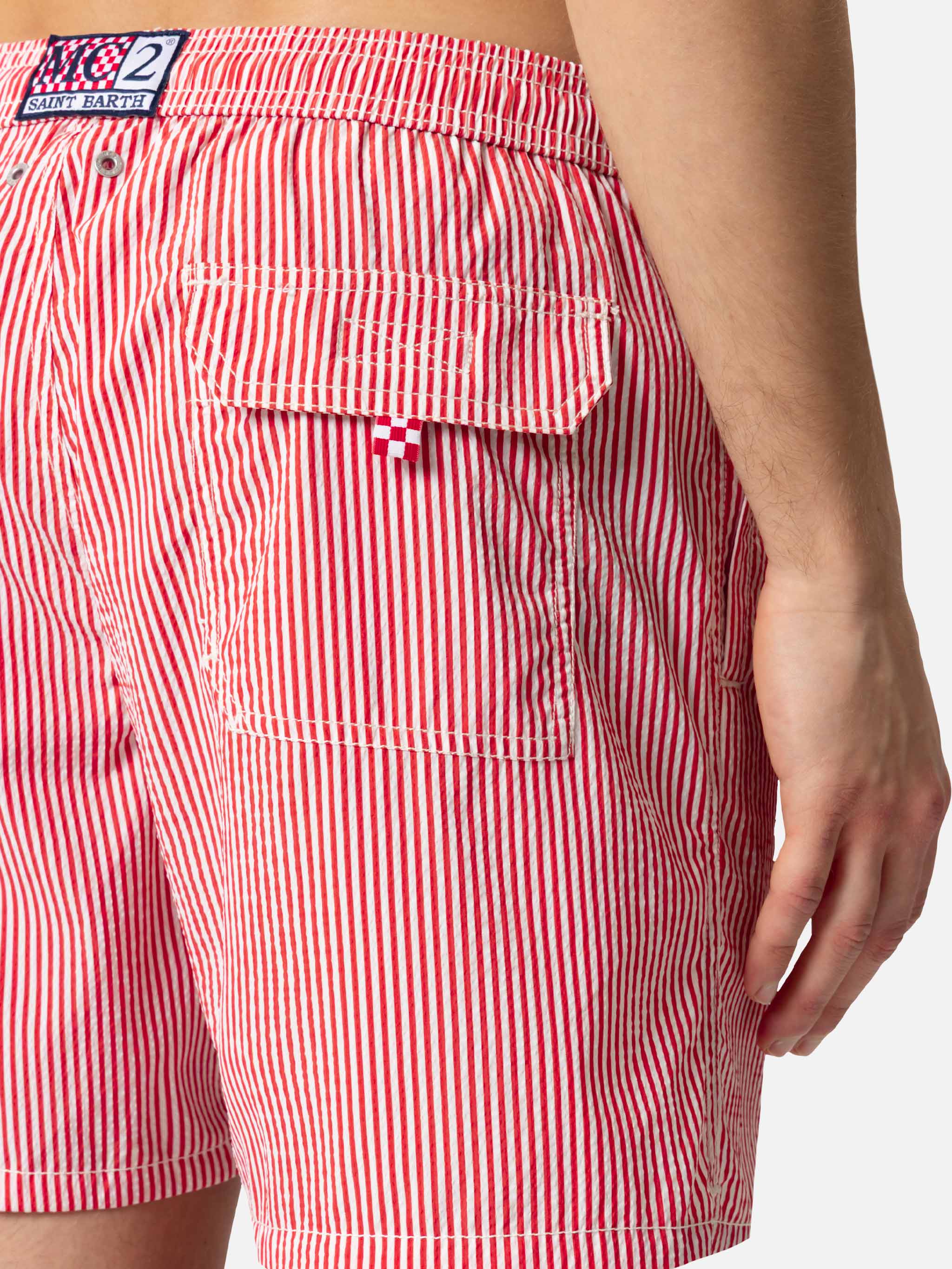 mc2-saint-barth-costume-patmos-uomo-seersucker-righe-rosse image 8