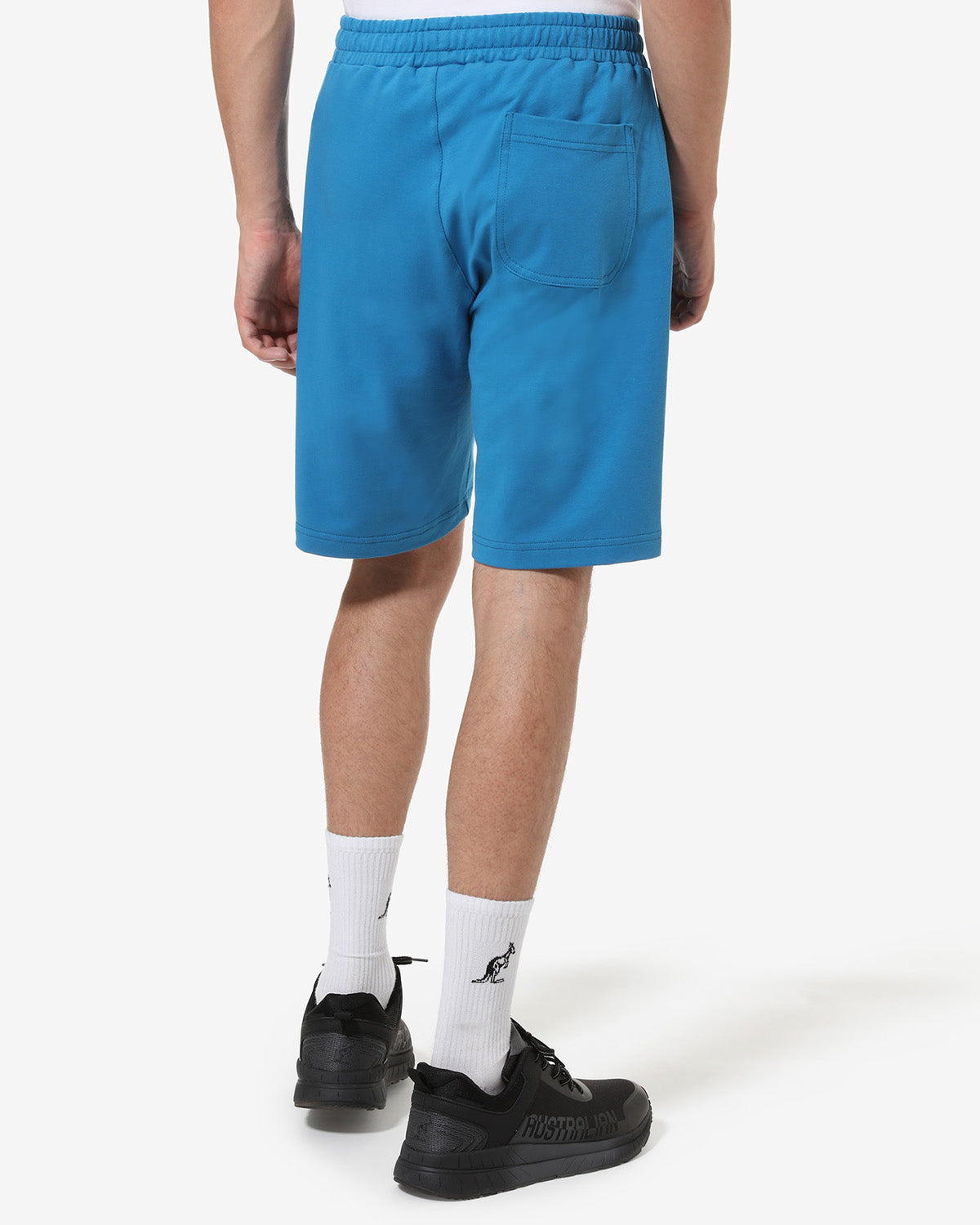 australian-urban-short-short-in-felpa-ottanio-con-logo-olografico-made-in-italy image 3