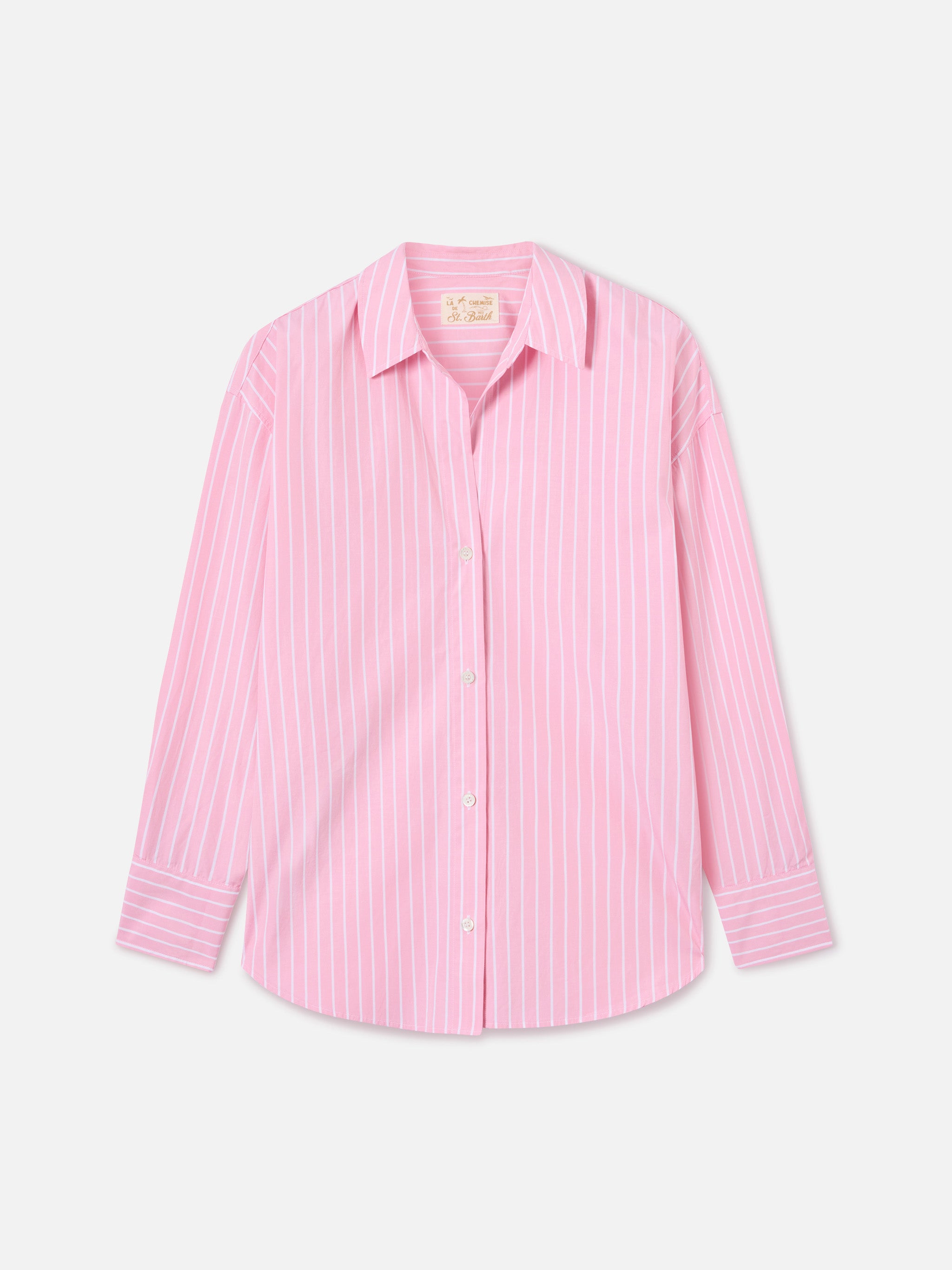 mc2-saint-barth-cristal-cys0001-camicia-donna-cotone-righe-rosa image 2