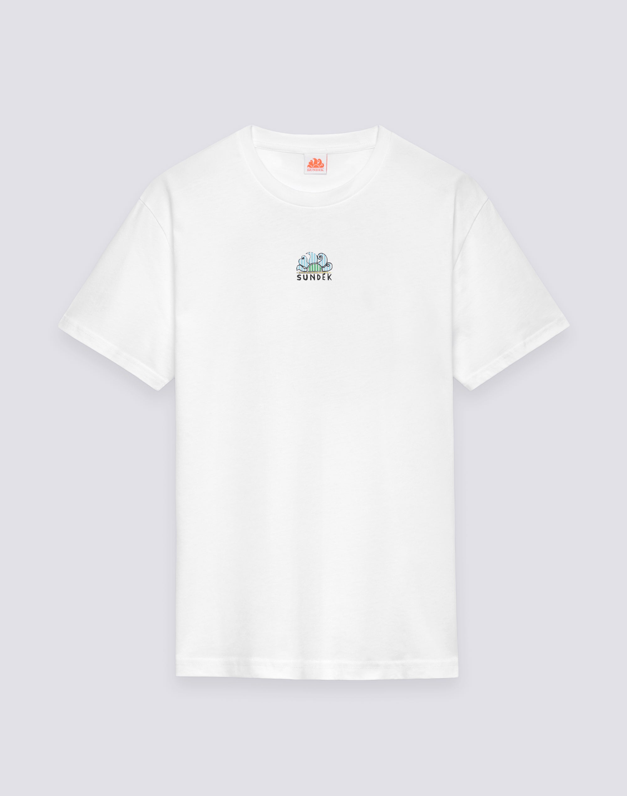 sundek-t-shirt-uomo-girocollo-mezza-manica-stampa-tidal-surfer-m769tej78ji image 2