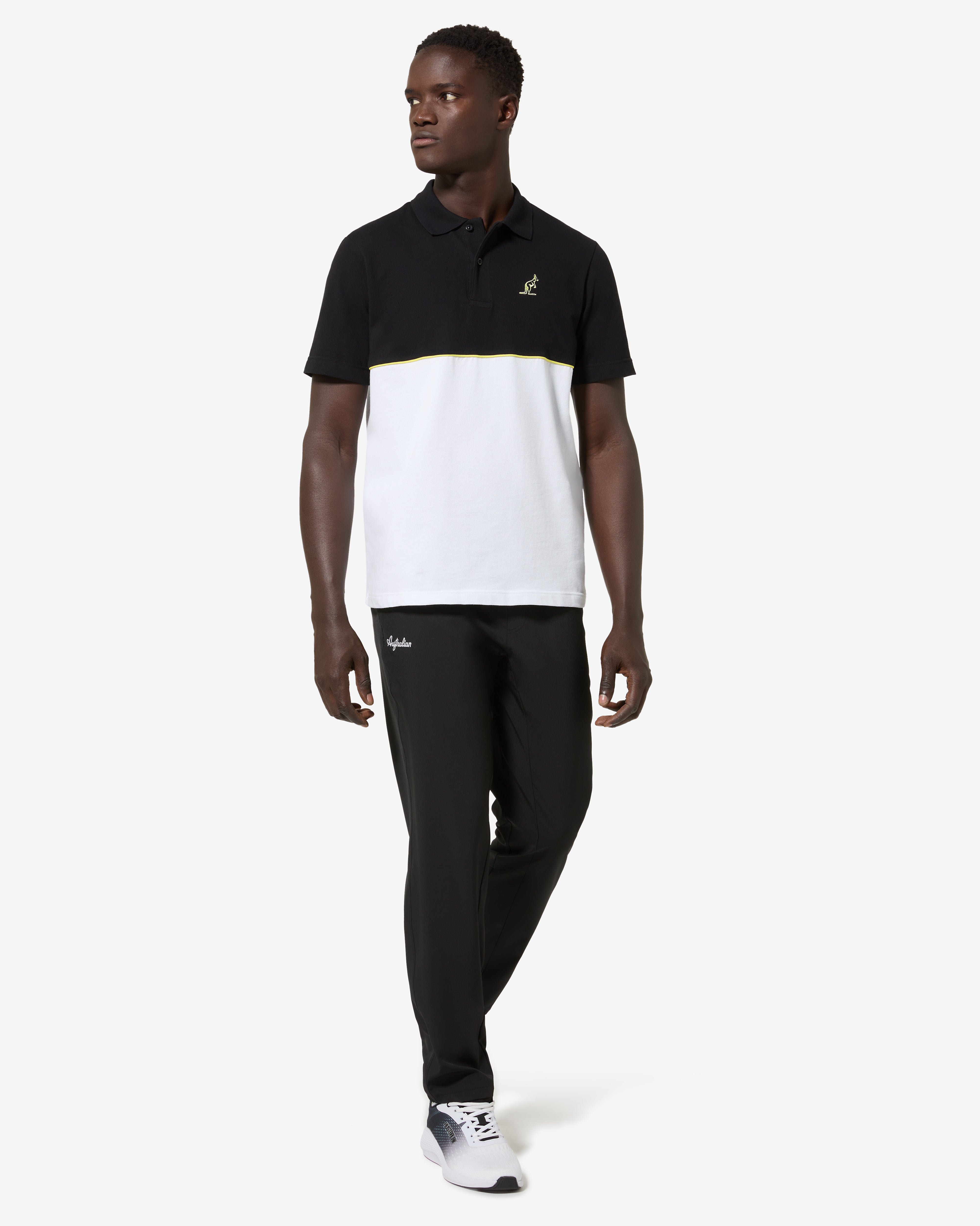 australian-easy-vinyl-track-pant-pantalone-bi-elastico-in-tessuto-slam-con-couli image 2