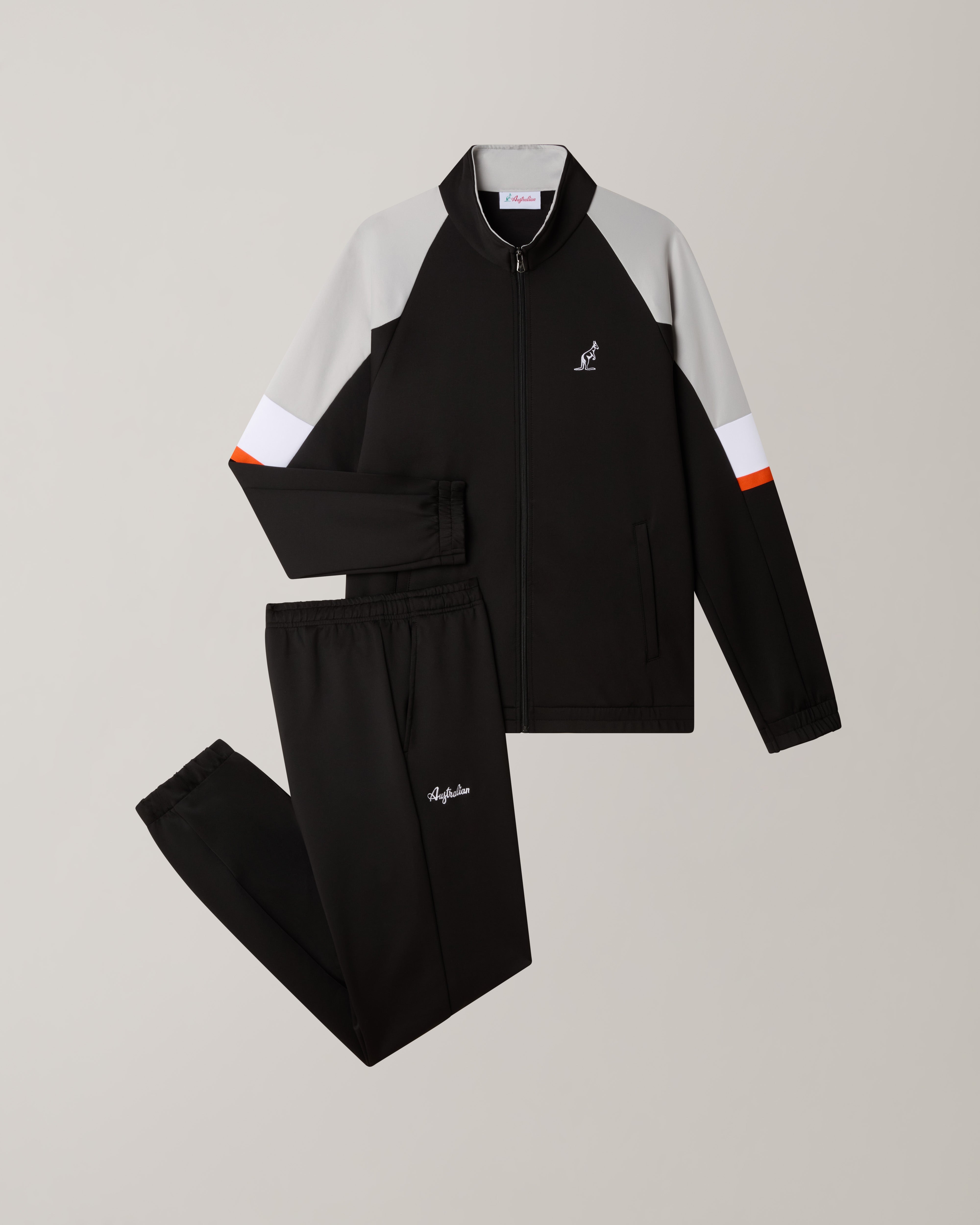 australian-contemporary-tracksuit-tuta-uomo-in-tessuto-shot-nera image 8