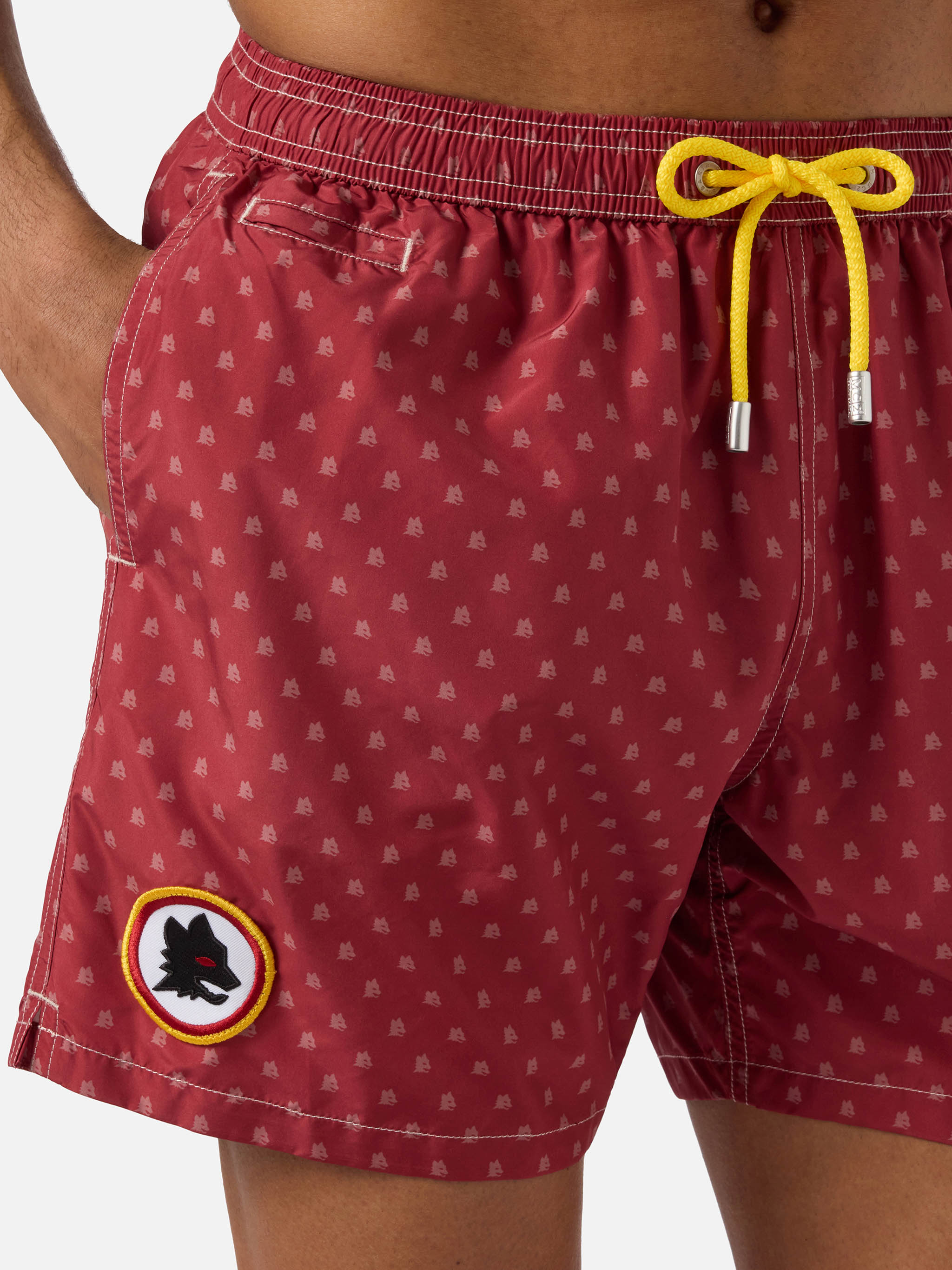 mc2-saint-barth-lighting-micro-costume-mare-uomo-as-roma-rosso-special-edition image 4
