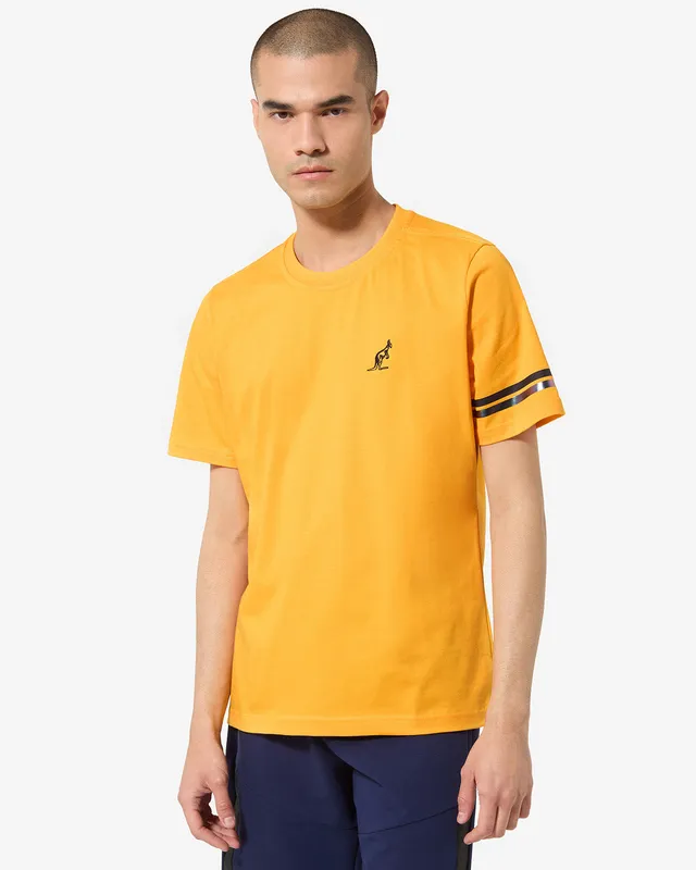 australian-club-t-shirt-court-uomo-cotone-regular-fit image 1