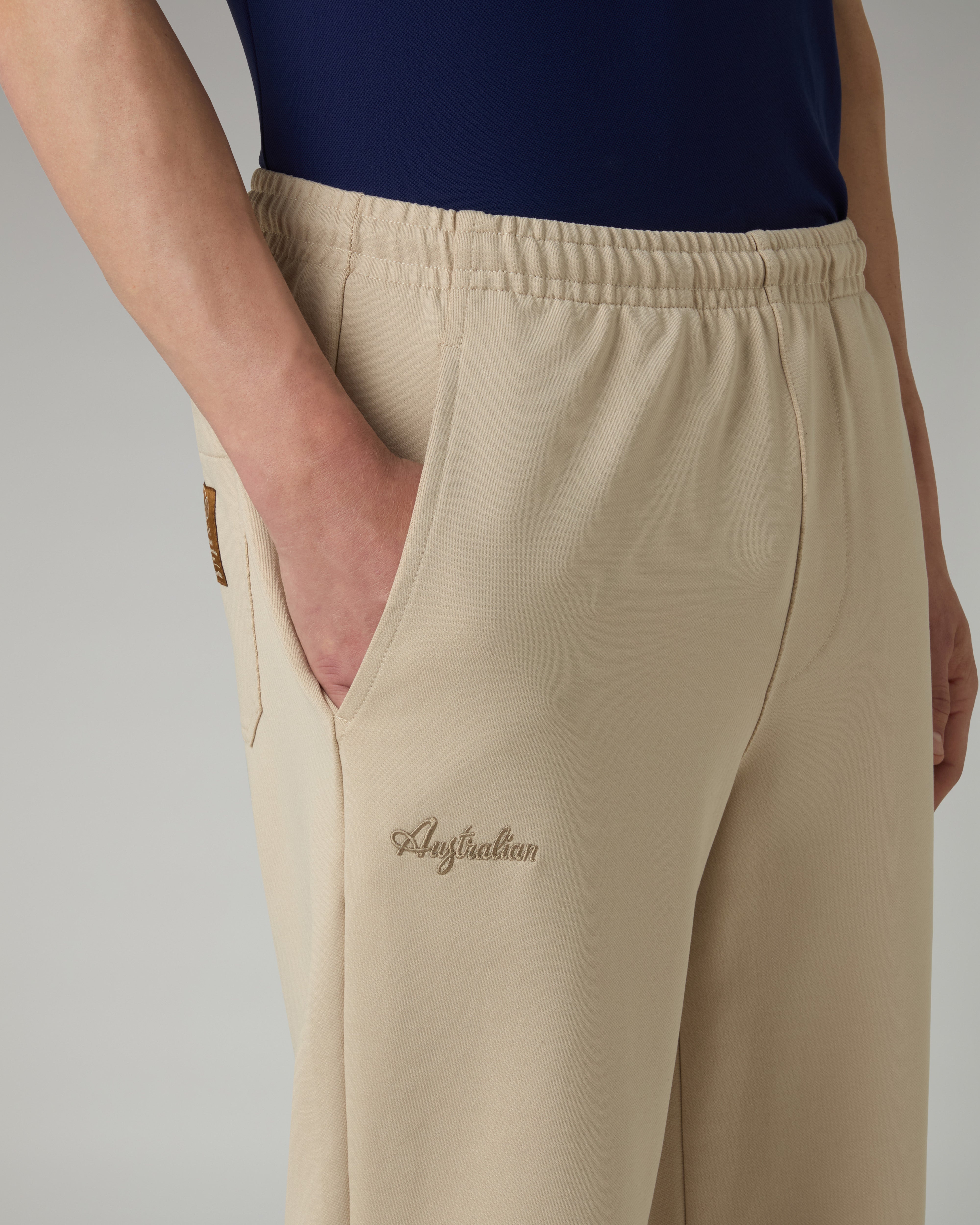 australian-dream-track-pant-cotone-sabbia-essential image 4