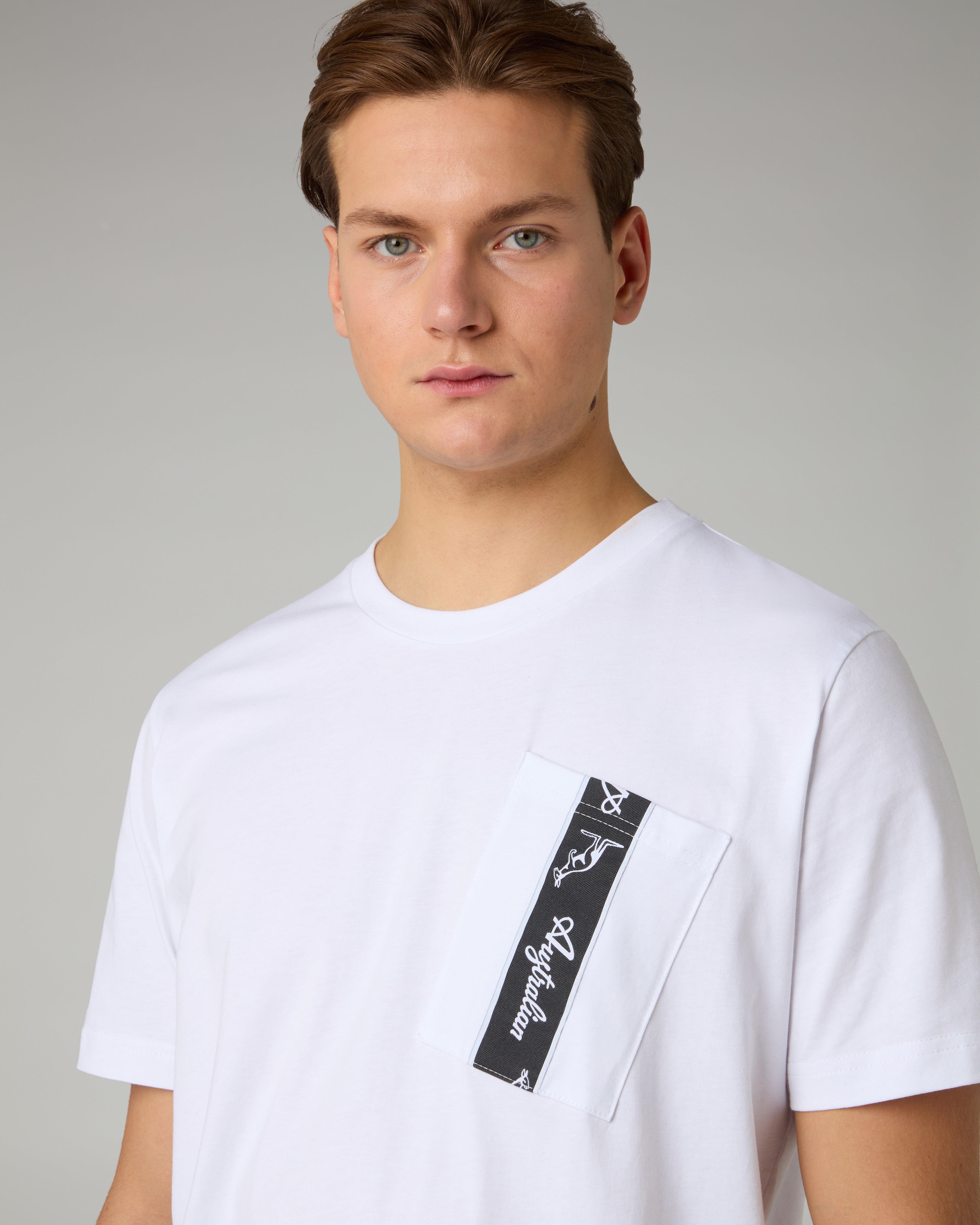 australian-pocket-t-shirt-maglietta-cotone-con-tasca-e-logo-ricamato image 4