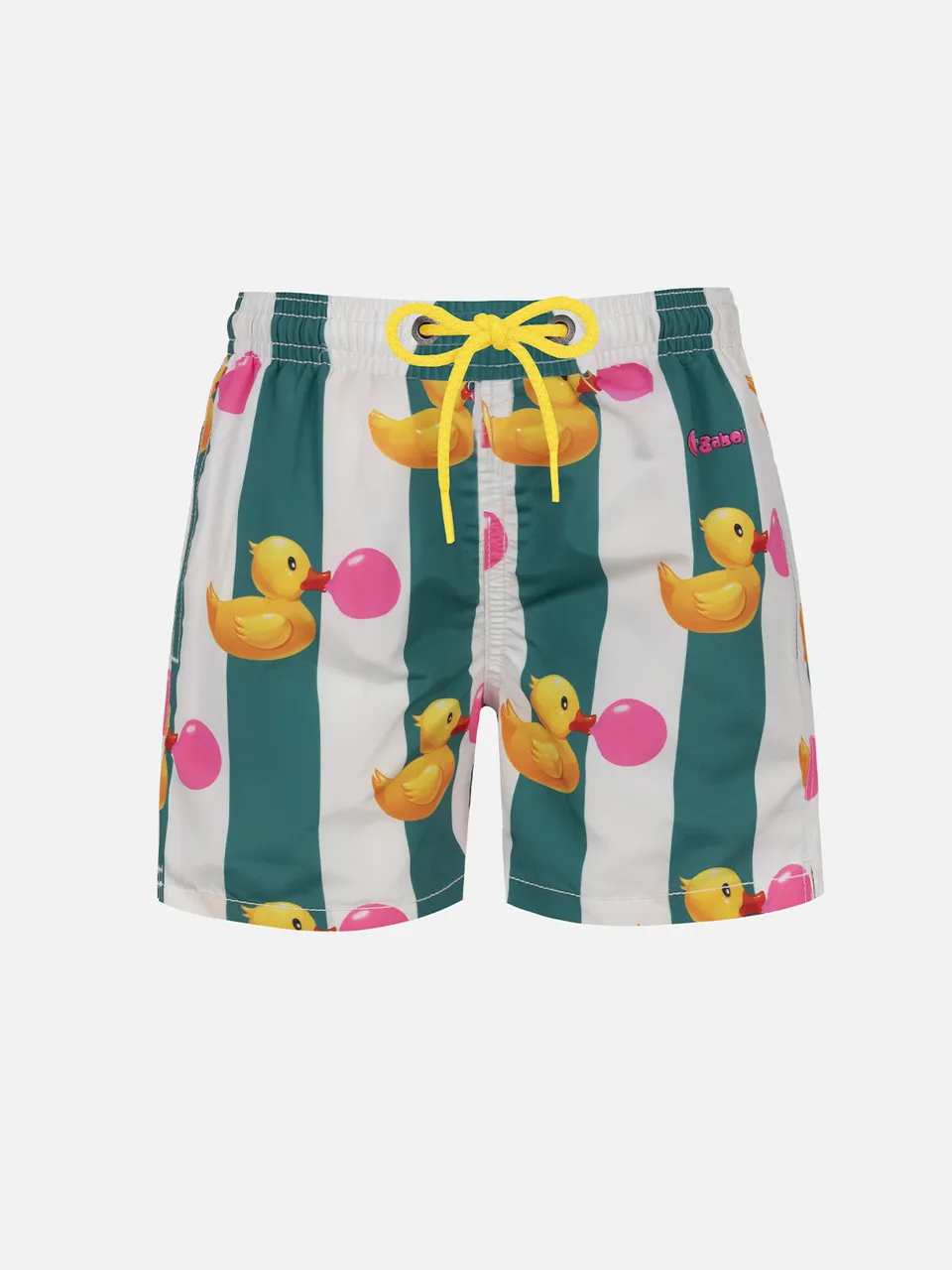 mc2-saint-barth-jean-costume-boxer-bambino-media-lunghezza-big-babol-verde image 1