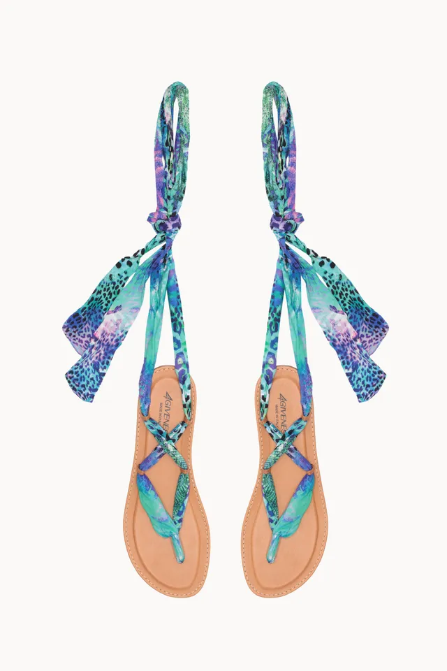 4giveness-sandalo-infradito-foulard-incrocio-donna image 1
