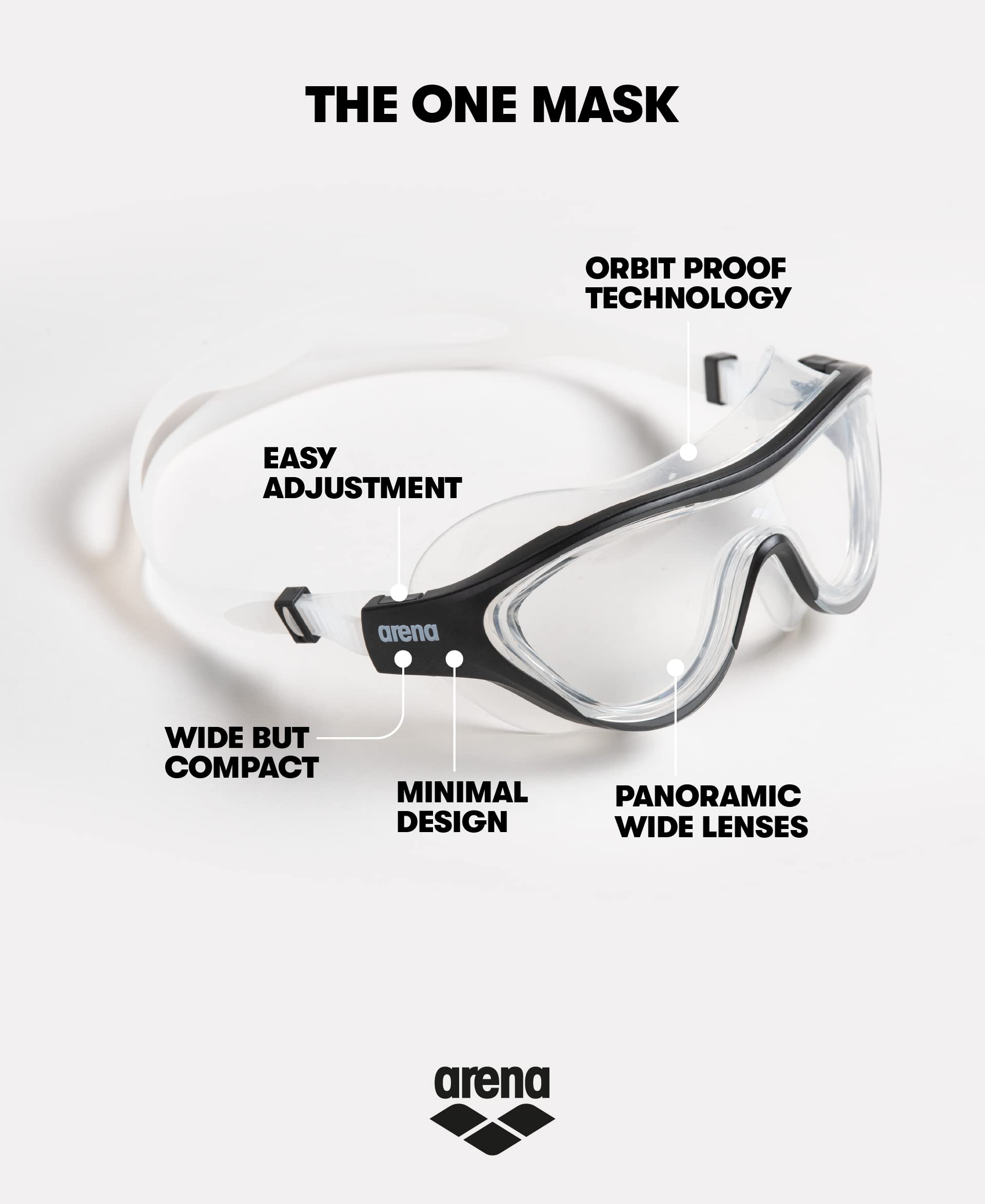 arena-the-one-mask-occhiali-unisex-adulto image 2