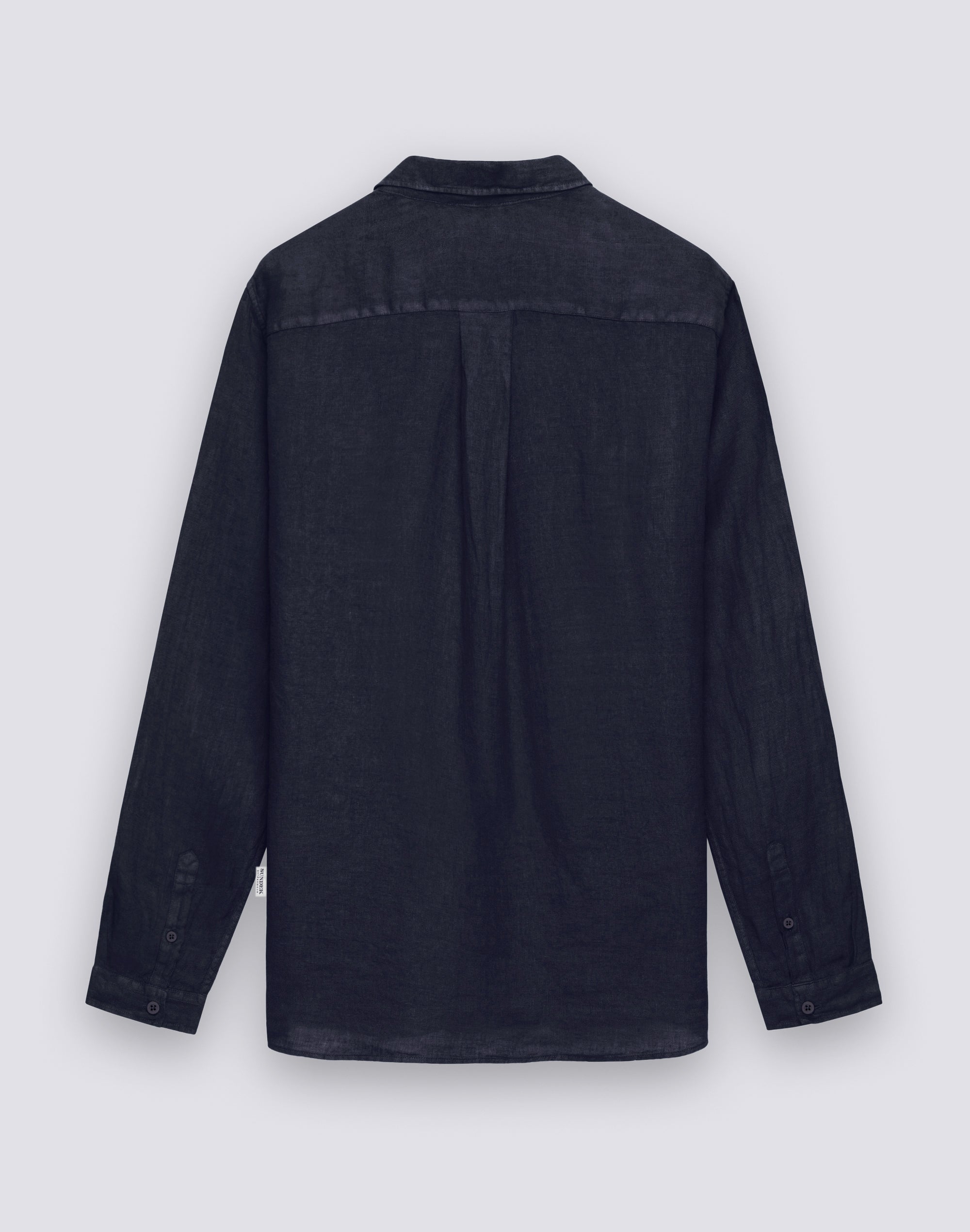 sundek-gm820shli5tc-camicia-uomo-in-lino-tinto-capo-regular-fit image 2