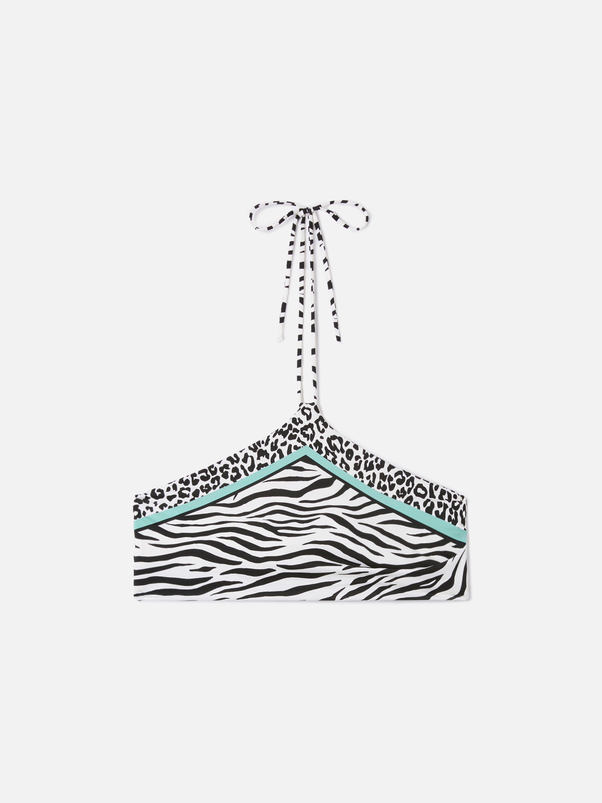 mc2-saint-barth-top-bikini-nairobi-halter-animalier-multicolor image 1