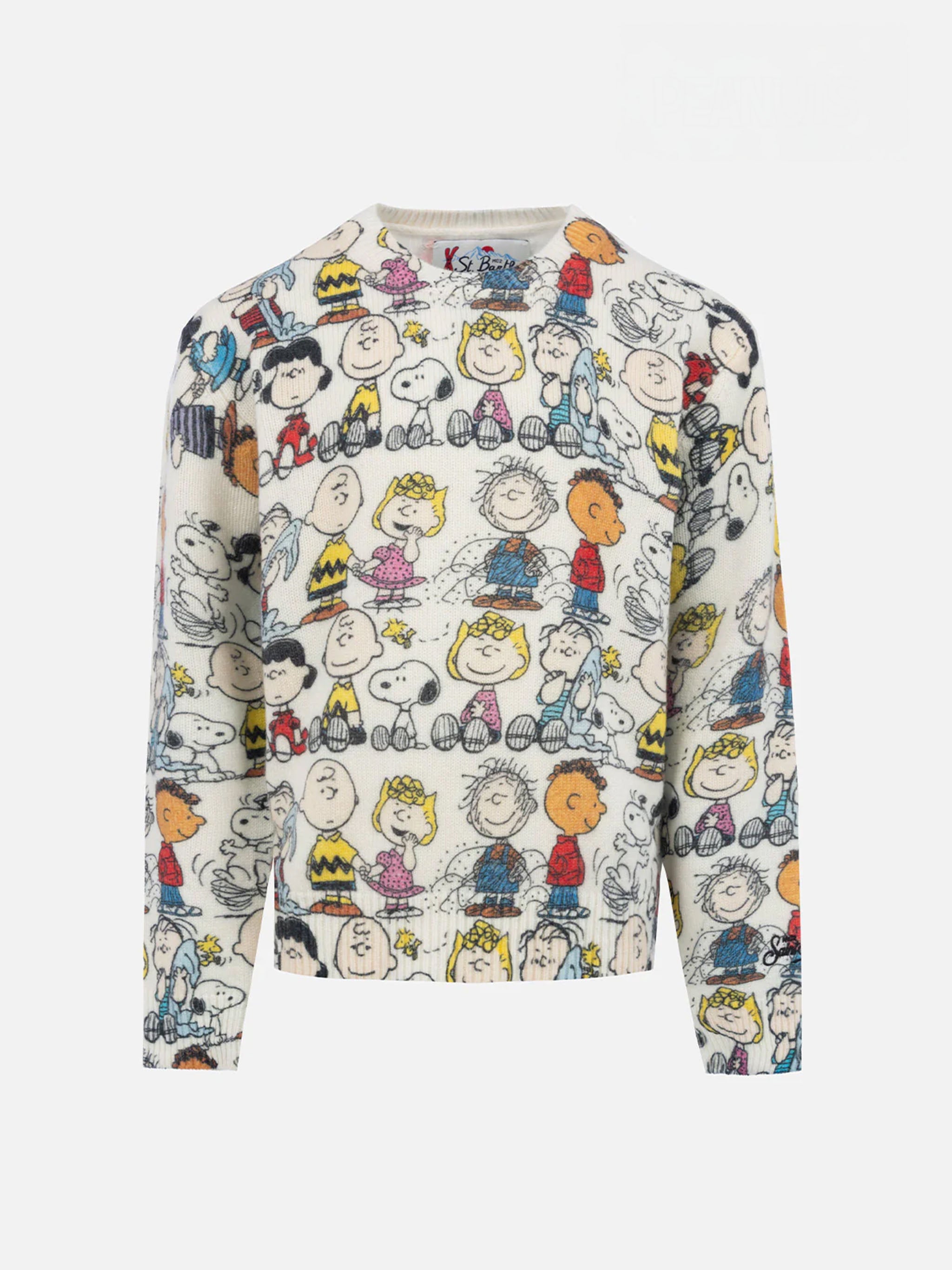 mc2-saint-barth-maglione-bambino-douglas-bianco-snoopy-peanuts-special-edition image 1
