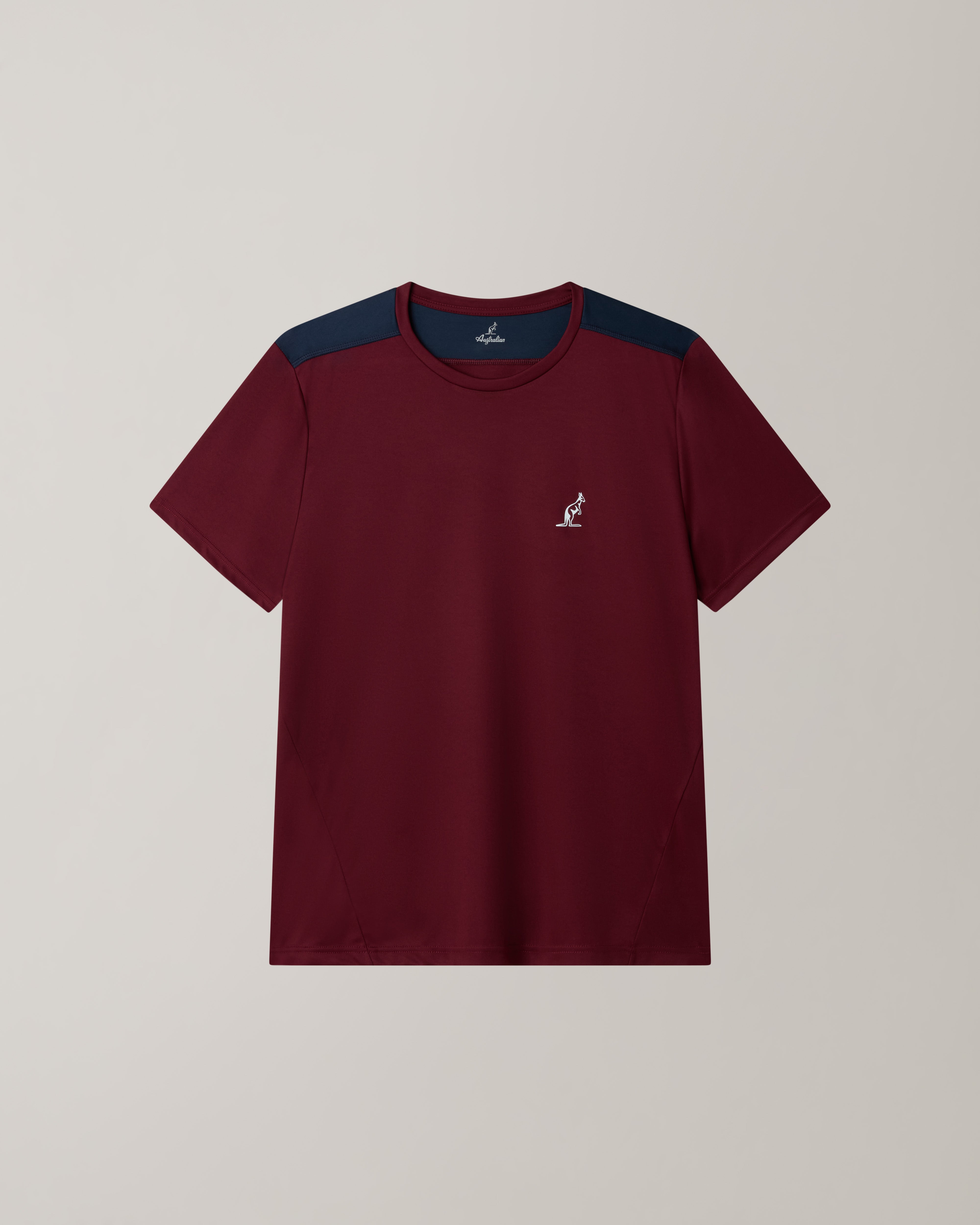 australian-court-t-shirt-tecnica-ace-tennis-rubino-made-in-italy-teuts0093 image 5