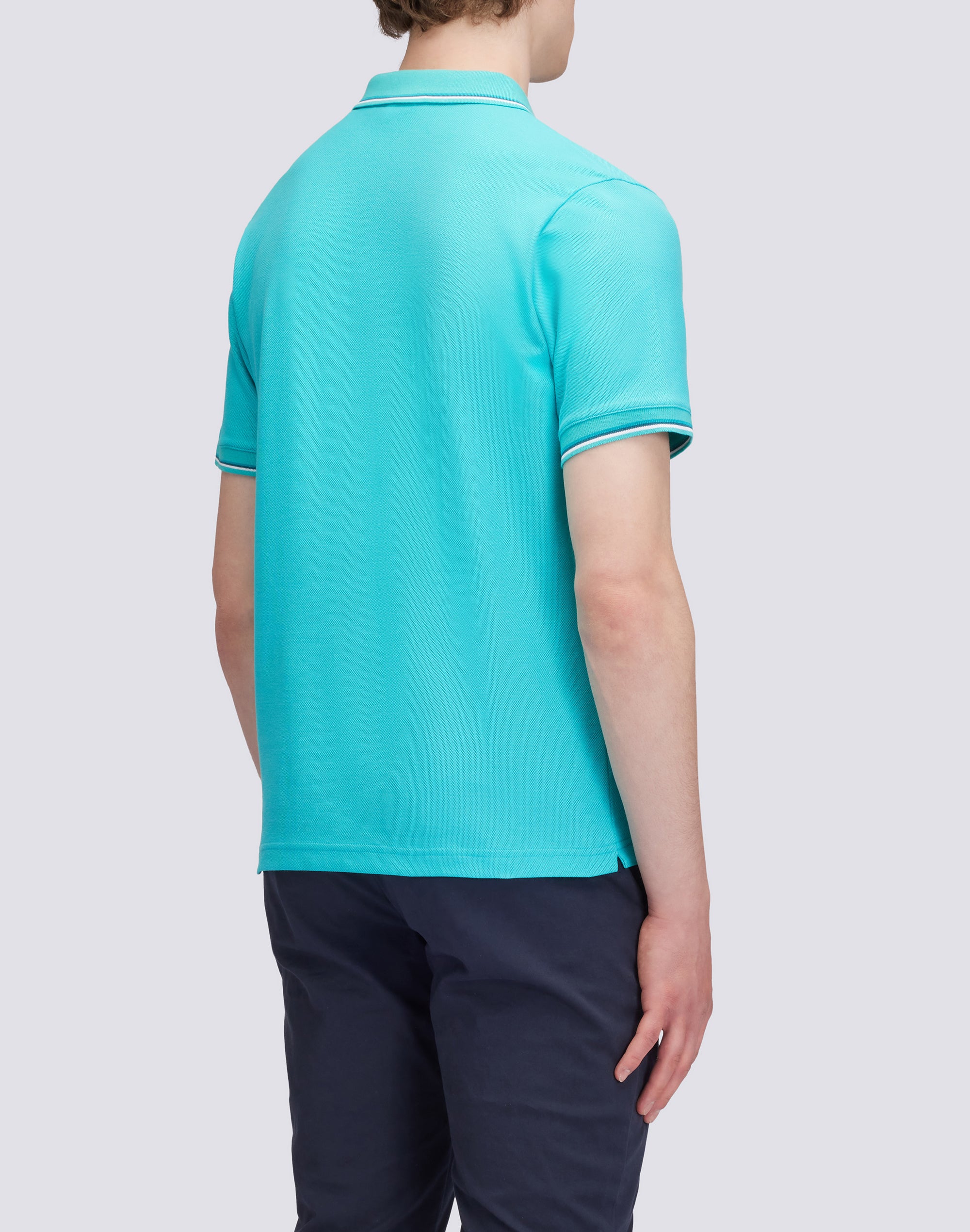 sundek-polo-uomo-in-cotone-pima-a-tinta-unita image 2