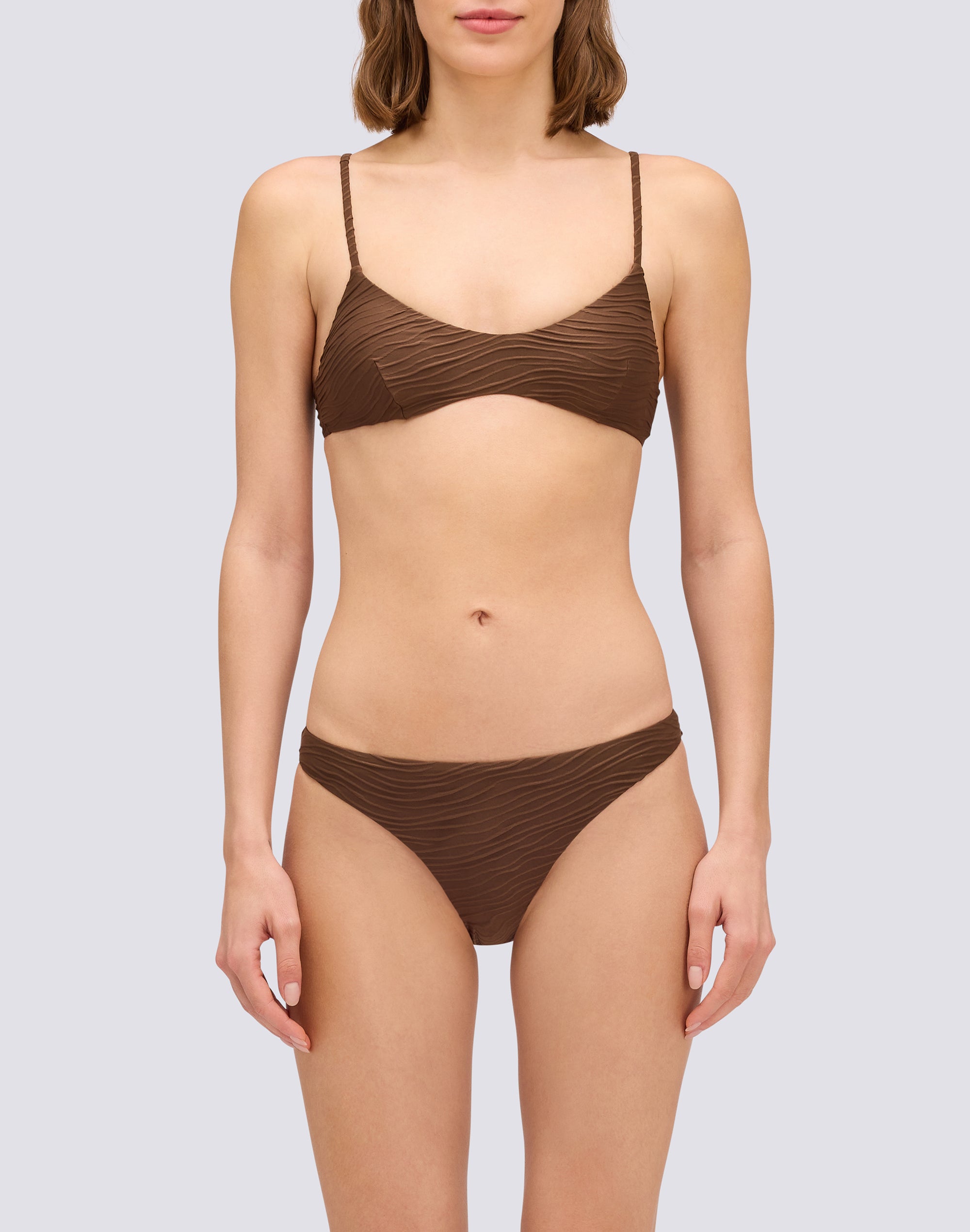 sundek-elodie-top-bikini-bralette-donna-jacquard-effetto-wave-tinta-unita image 1