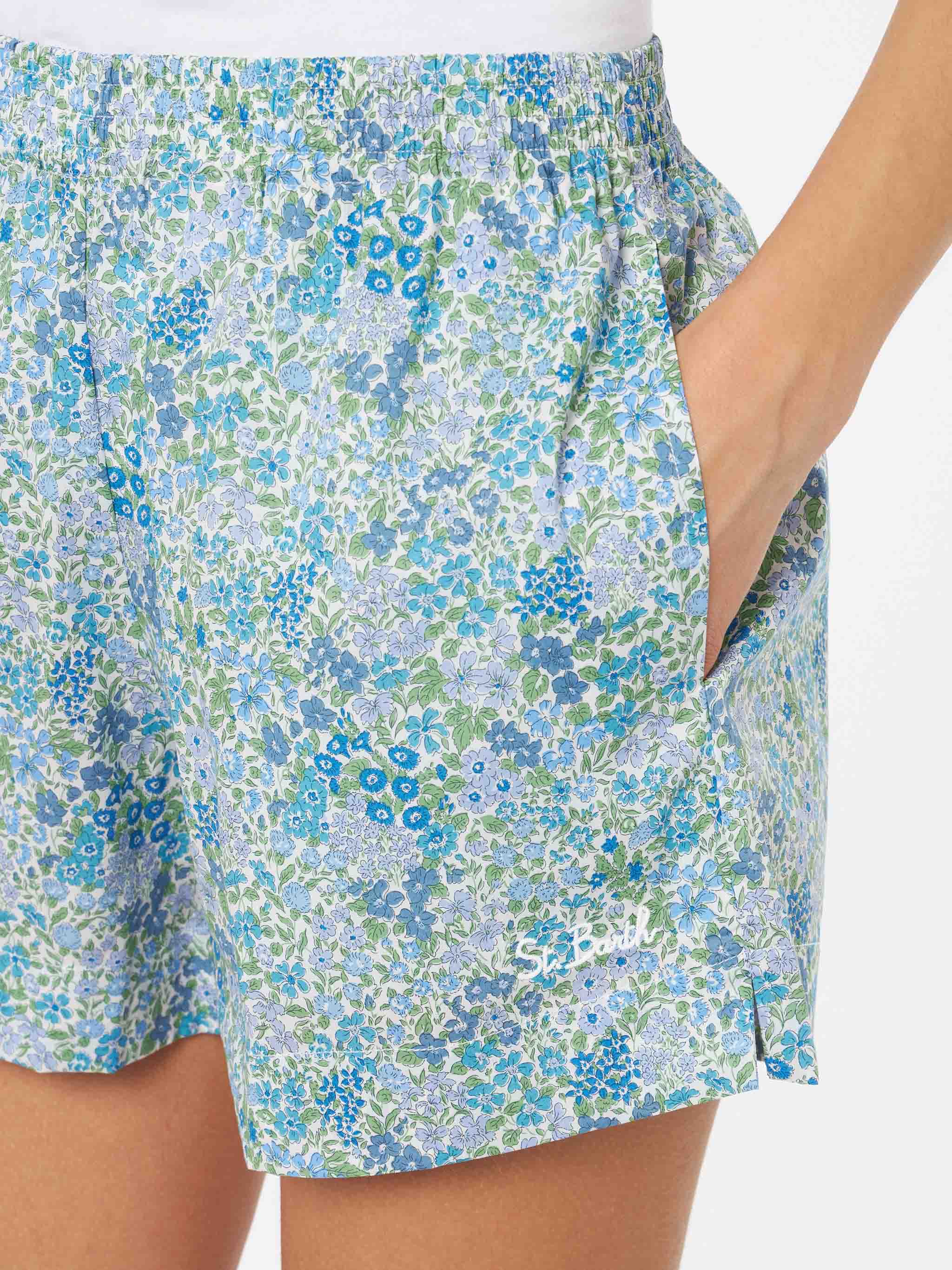 mc2-saint-barth-short-meave-cotone-stampa-joanna-luise-special-edition image 3