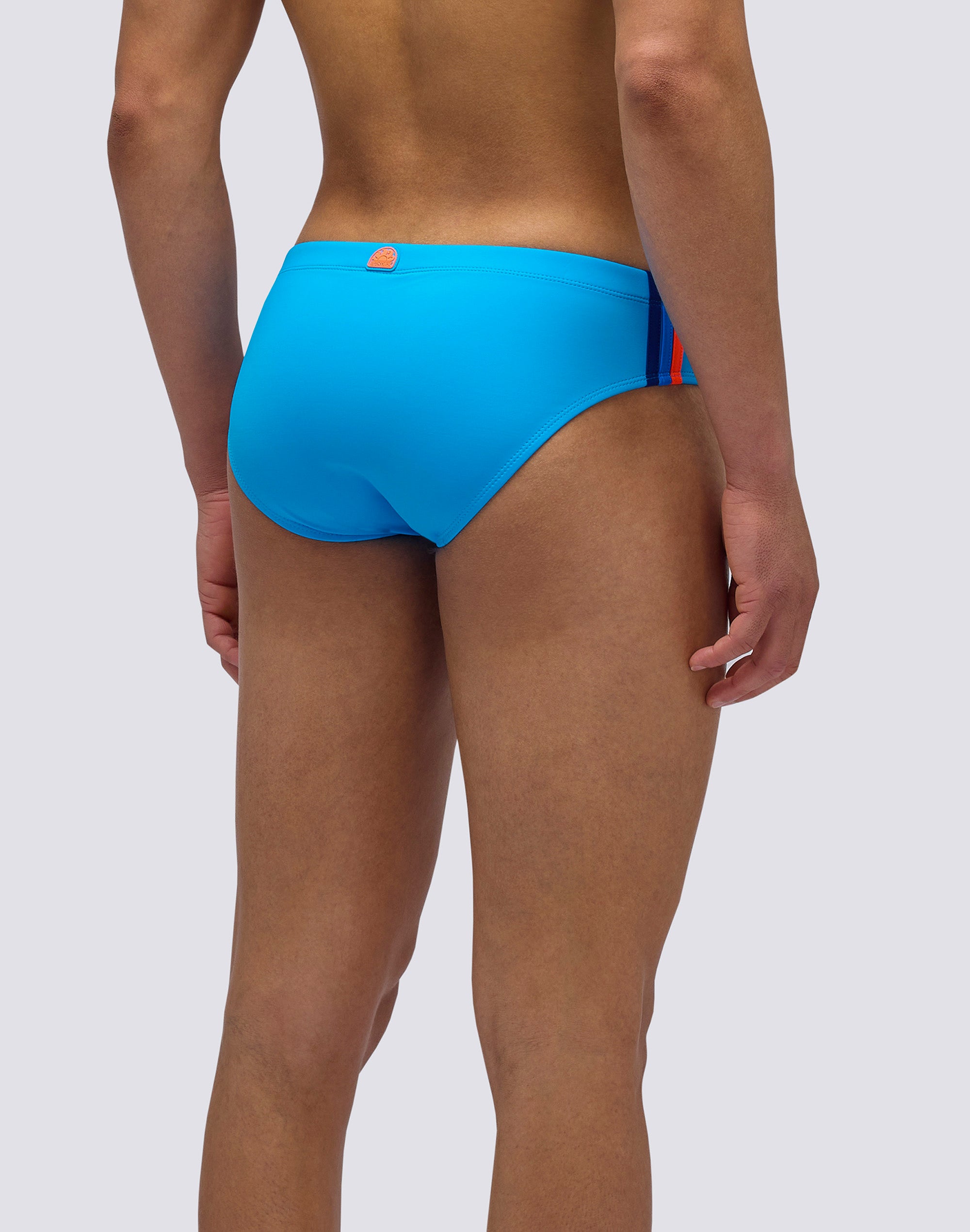 sundek-diwalter-m279ssl3000-slip-mare-uomo-tinta-unita-con-bande-laterali image 2