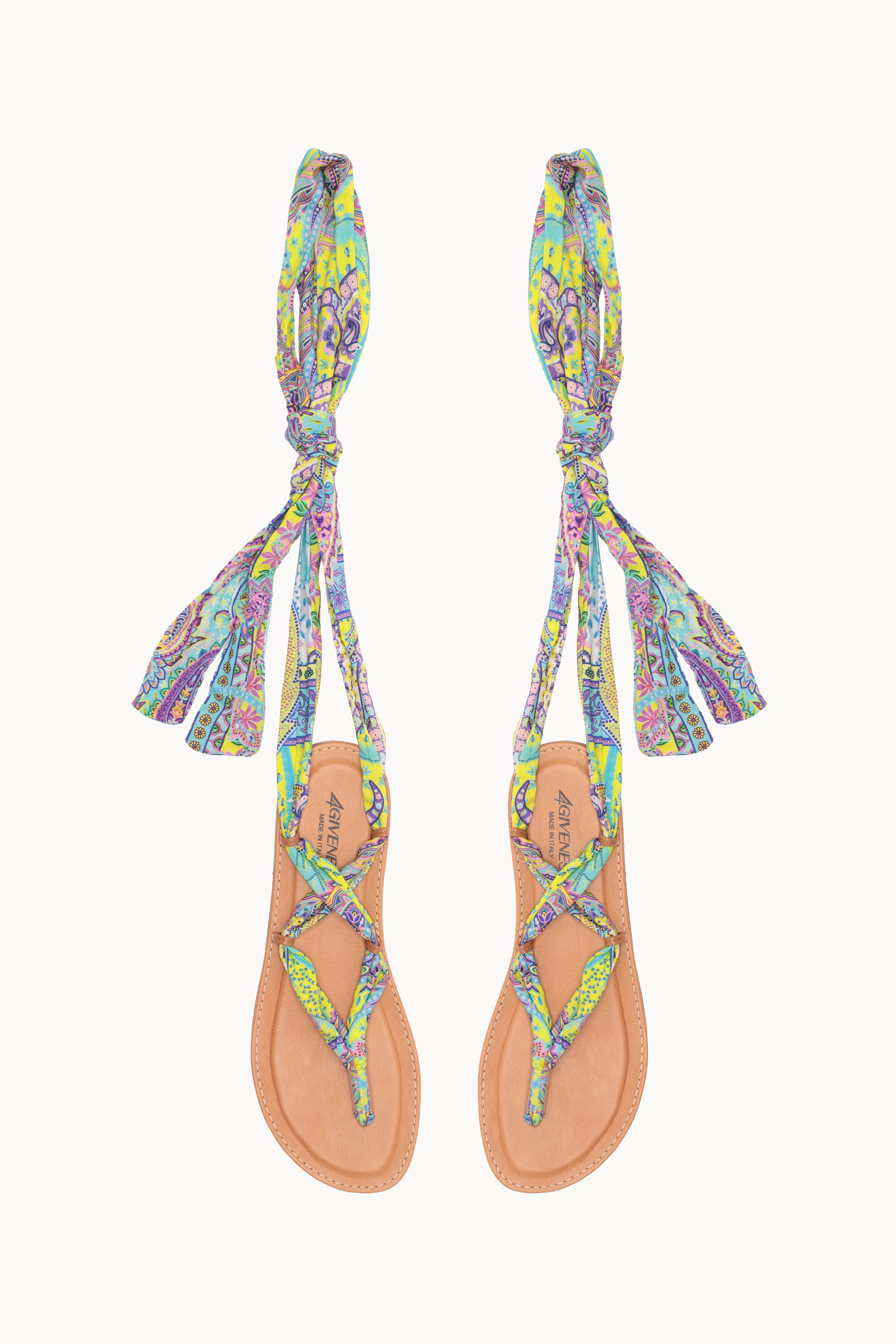 4giveness-sandalo-infradito-foulard-incrocio-sandali-donna image 1