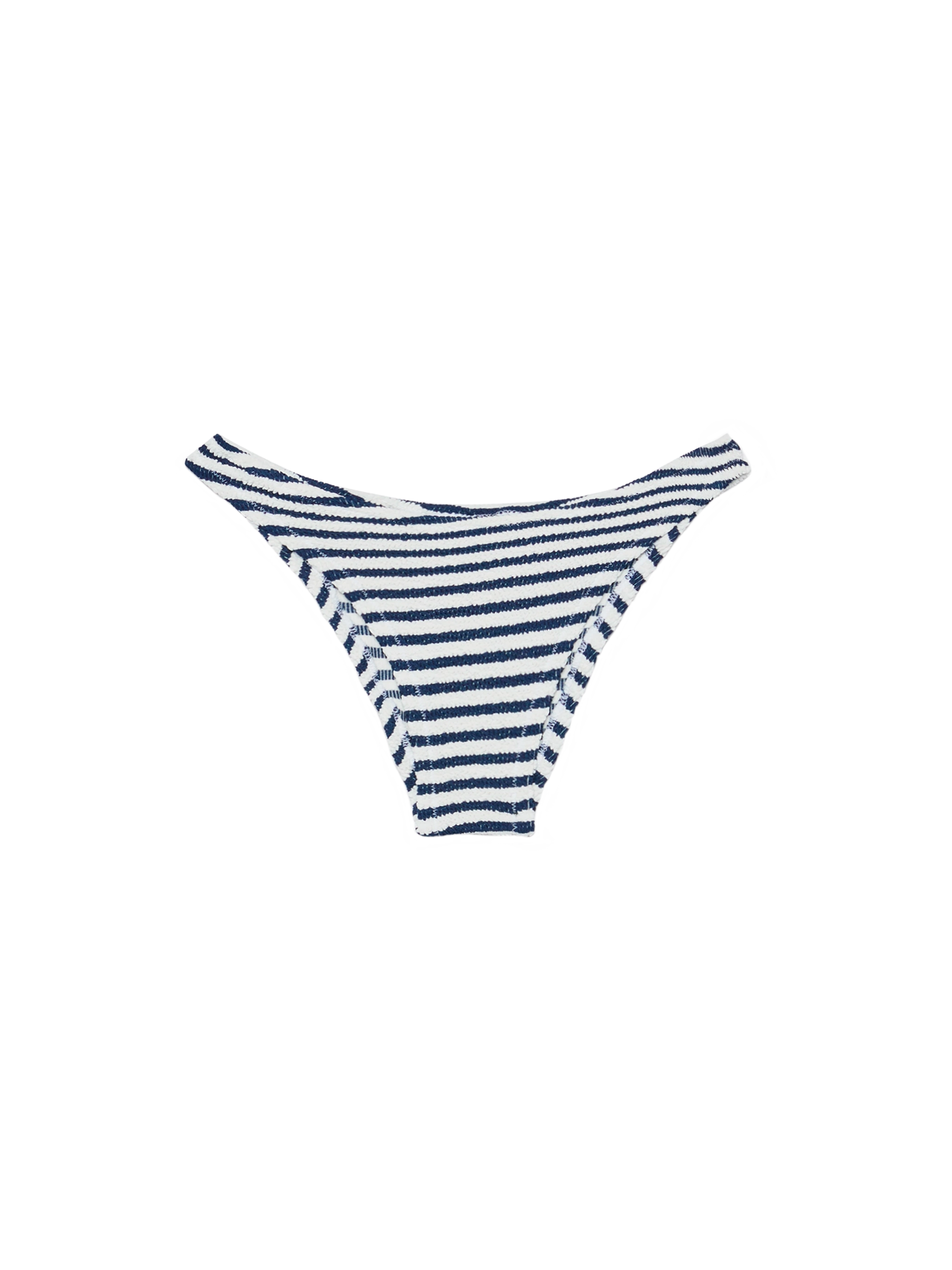 mc2-saint-barth-elise-slip-mare-donna-crinkle-righe-blu-navy-e-bianco image 1