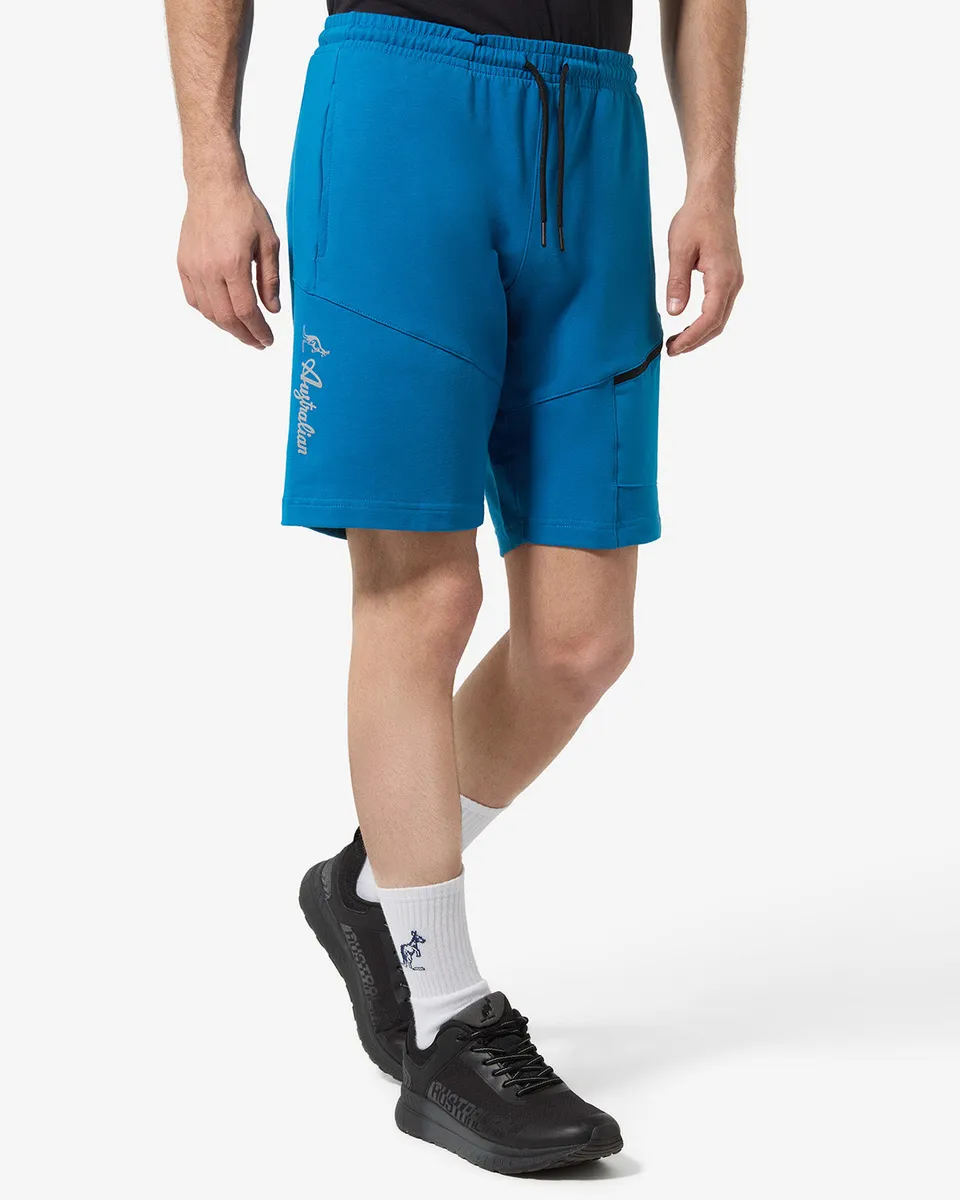 australian-gen-short-sportswear-short-in-felpa-ottanio-con-zip image 1