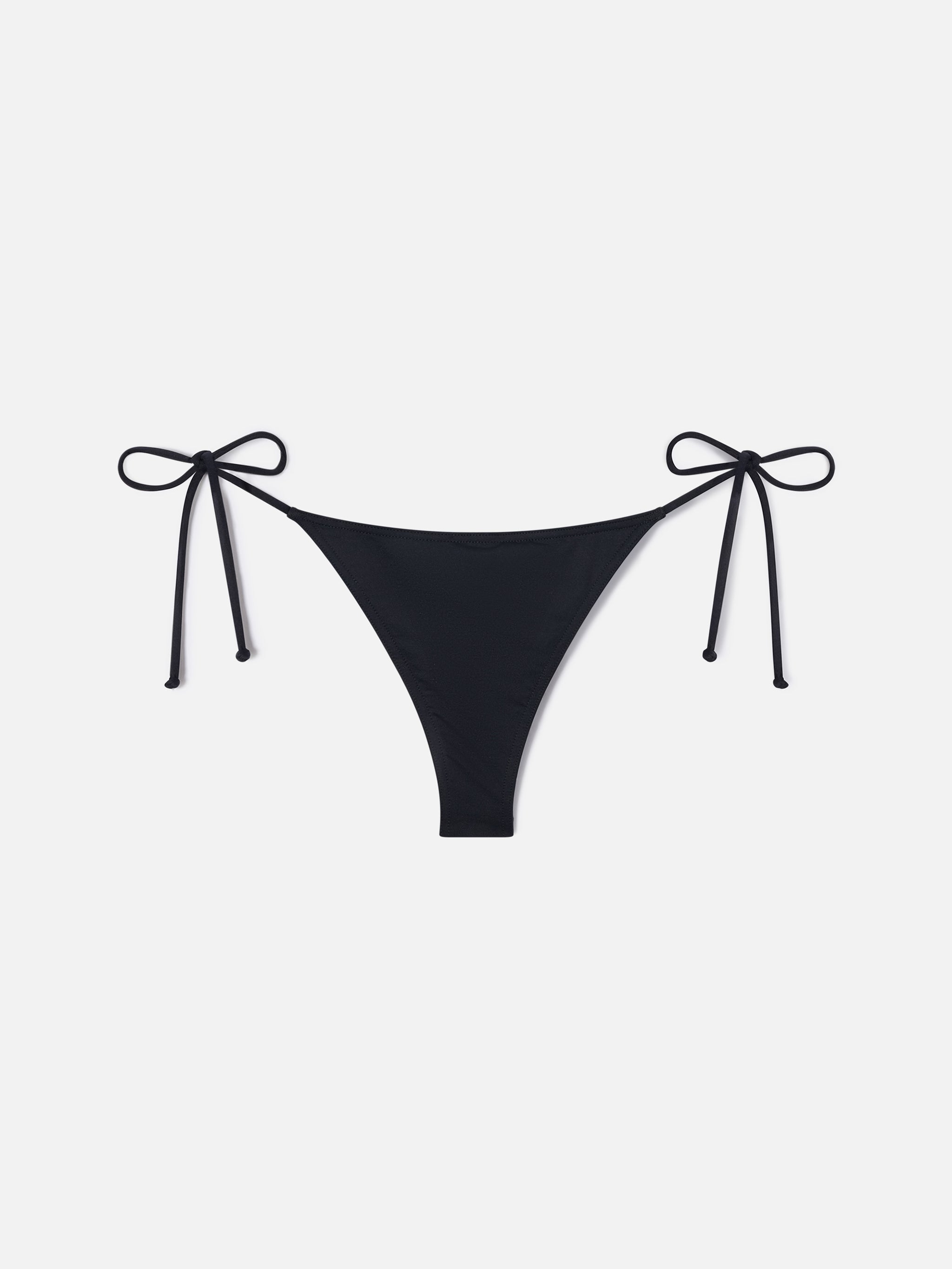 mc2-saint-barth-marielle-slip-brasiliano-nero-con-laccetti-donna image 1