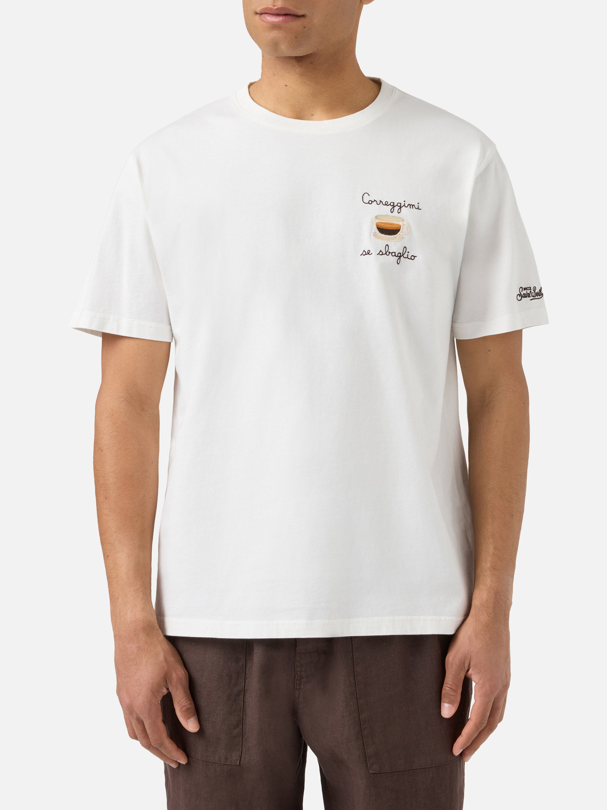 mc2-saint-barth-t-shirt-portofino-panna-ricamo-correggimi-se-sbaglio image 3