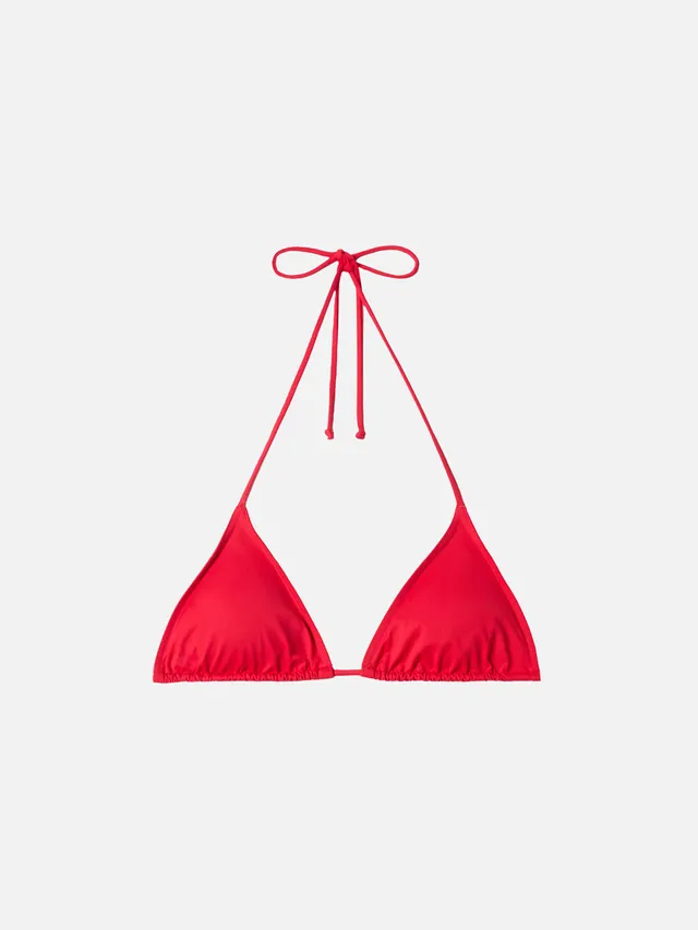 mc2-saint-barth-leah-top-bikini-triangolo-rosso image 1