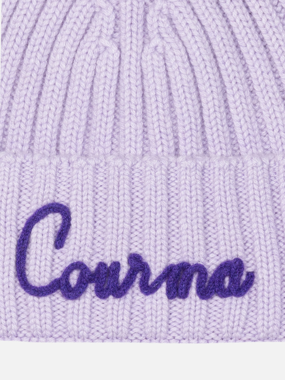 mc2-saint-barth-wengen-cappello-da-bambina-lilla-con-ricamo-courma image 3