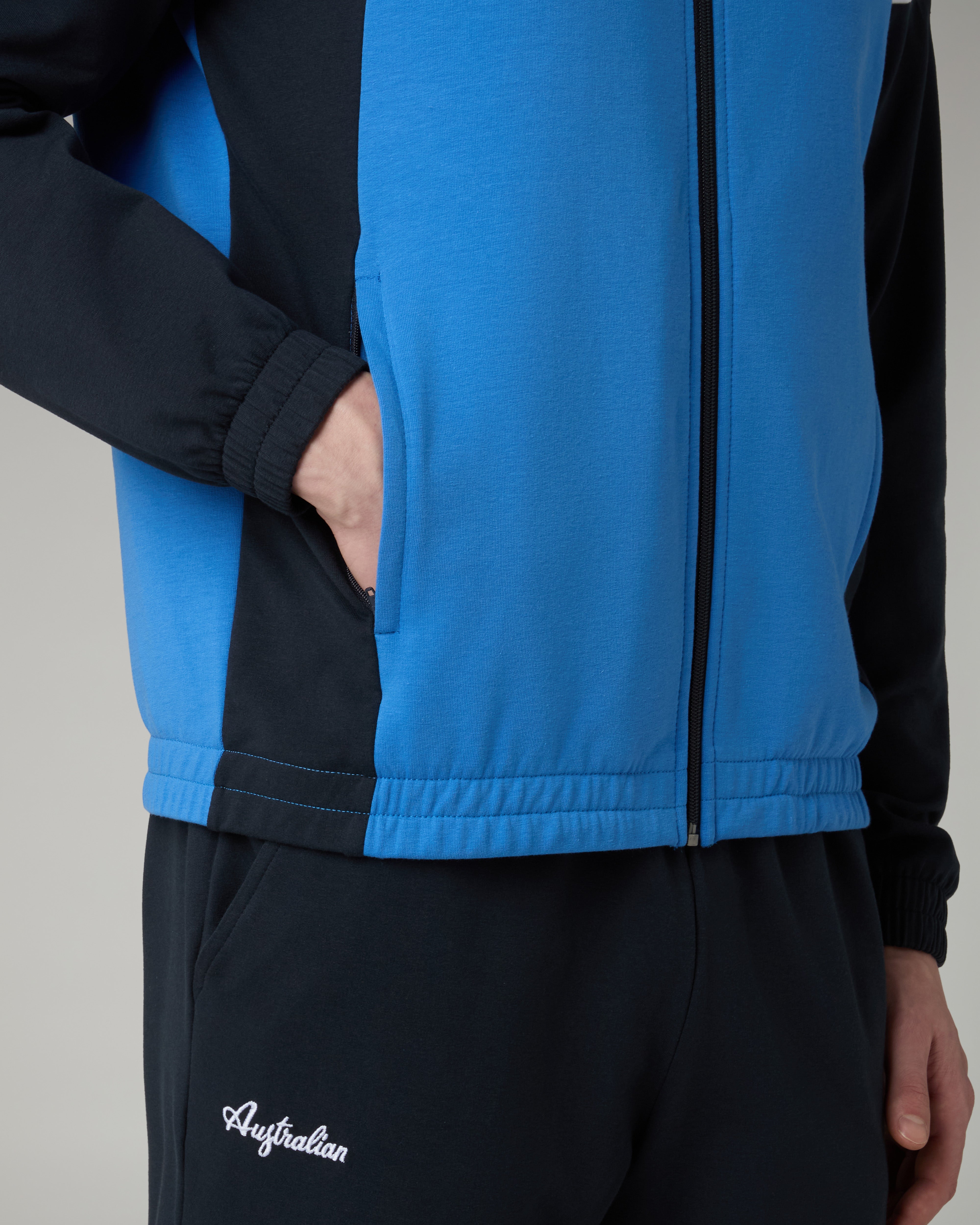 australian-theory-tuta-in-felpa-blu-zaffiro-giacca-pantalone image 5