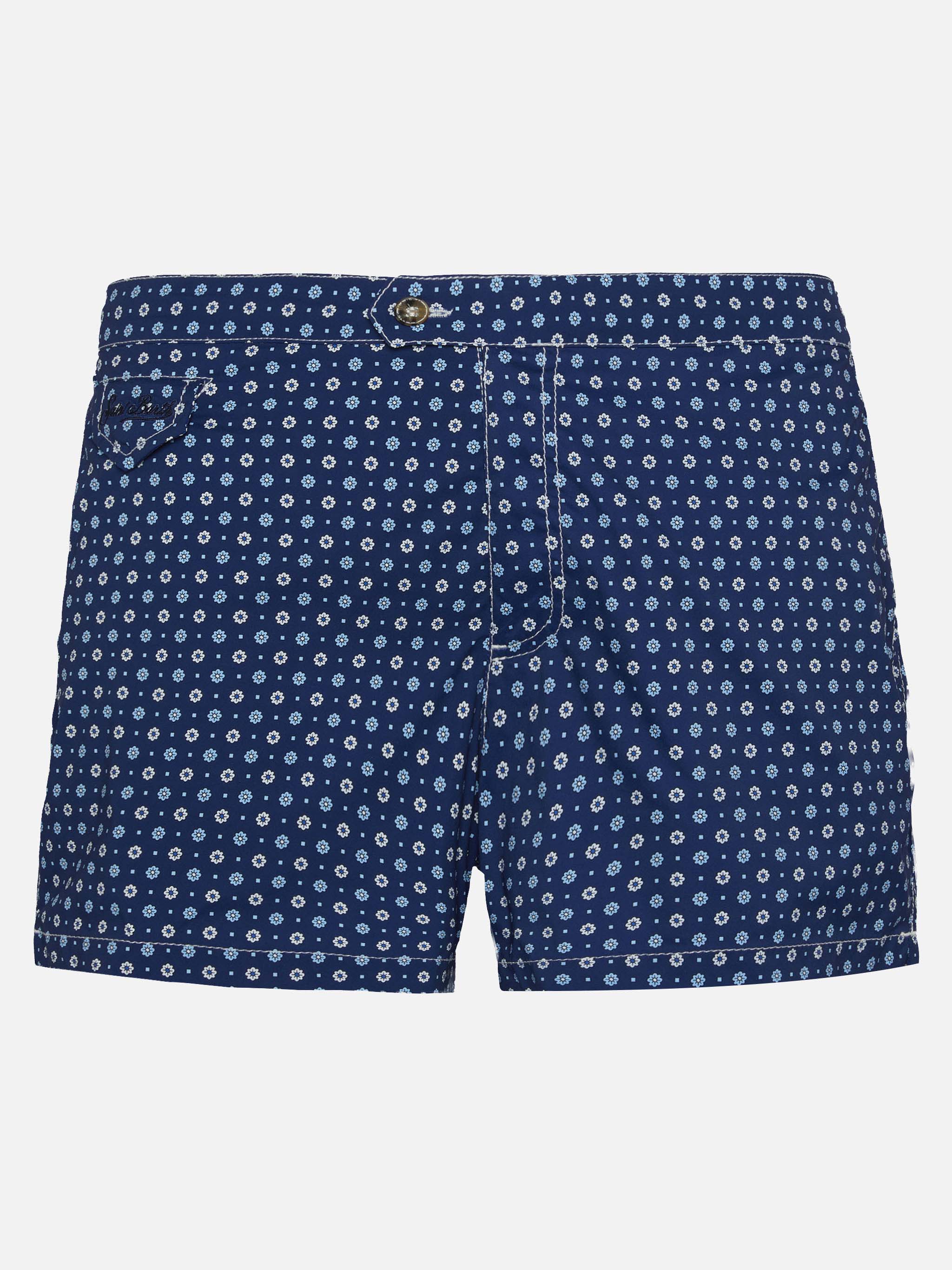 mc2-saint-barth-harrys-costume-mare-uomo-slim-stampa-cravatta-blu-navy image 1