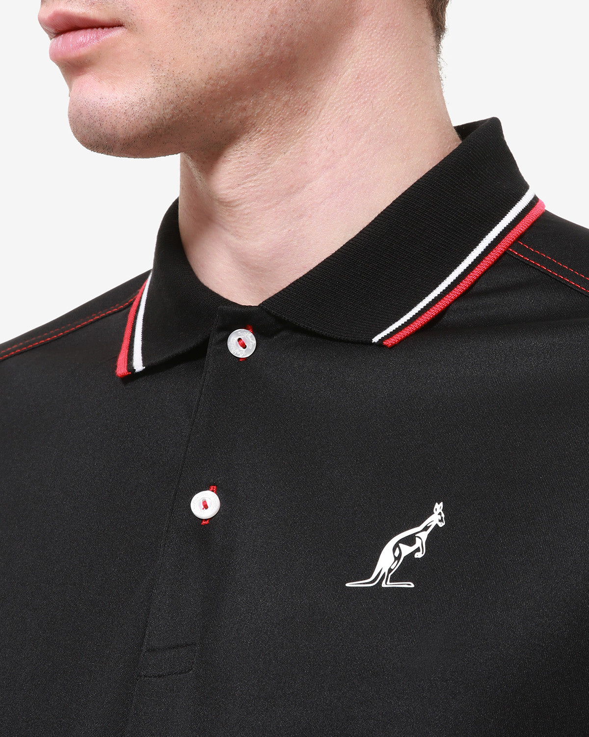 australian-tech-ace-polo-shirt-nera-tennis-elastica image 4