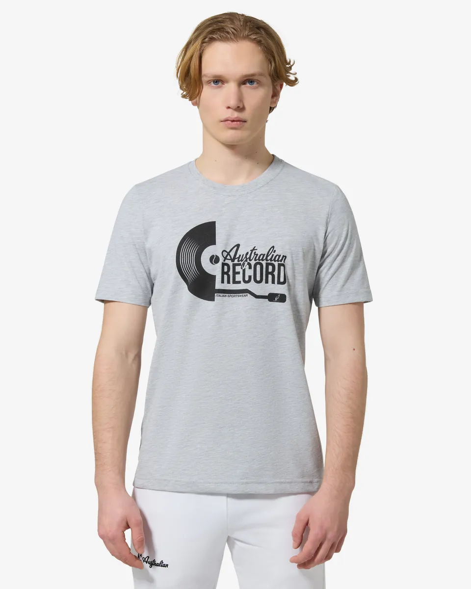 australian-record-t-shirt-cotone-regular-fit-made-in-italy image 1