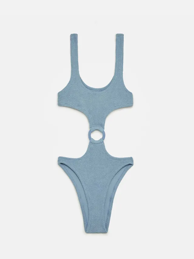 mc2-saint-barth-laurel-costume-intero-donna-cut-out-crinkle-lurex-argento image 1