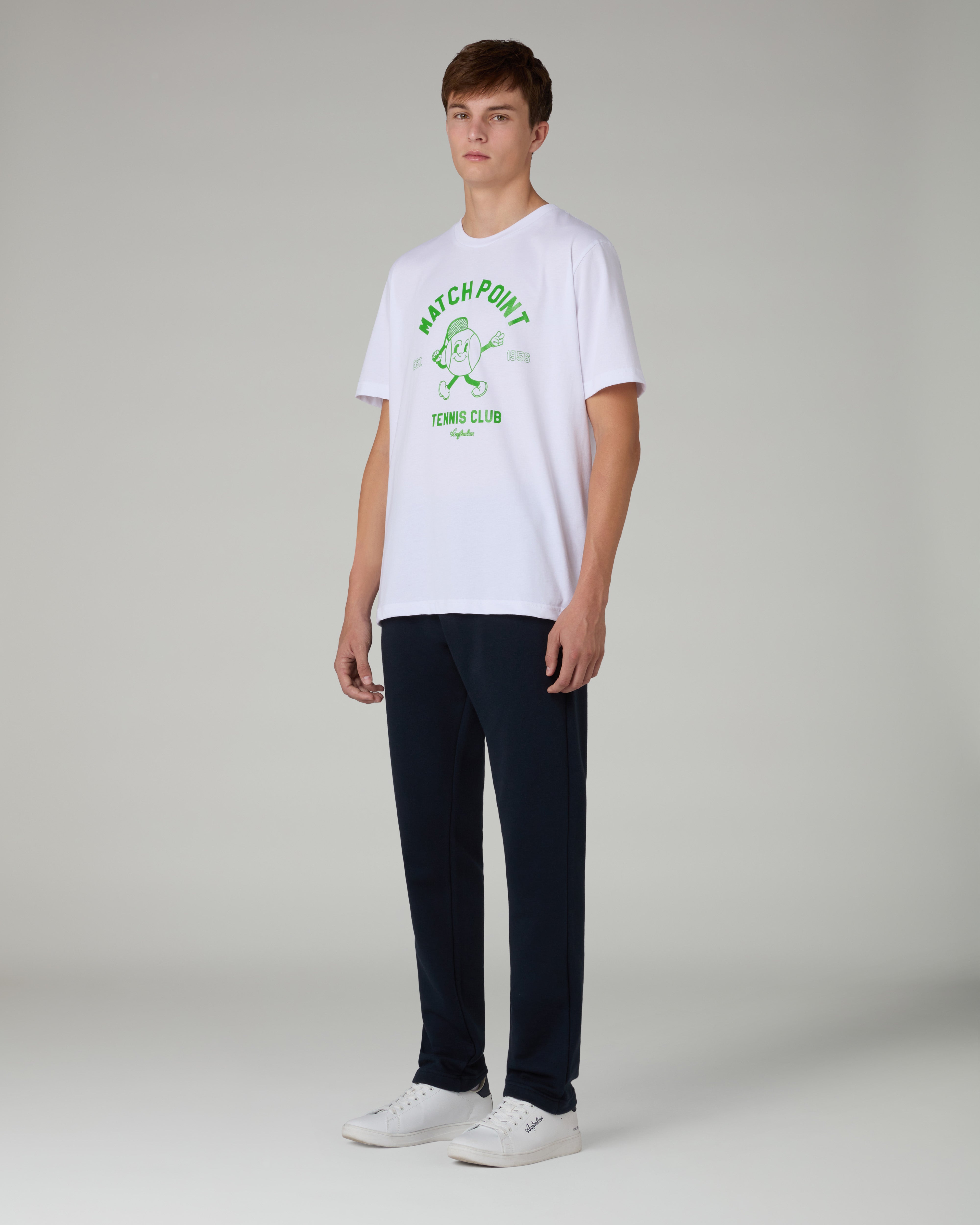 australian-mascotte-t-shirt-in-cotone-bianco image 2