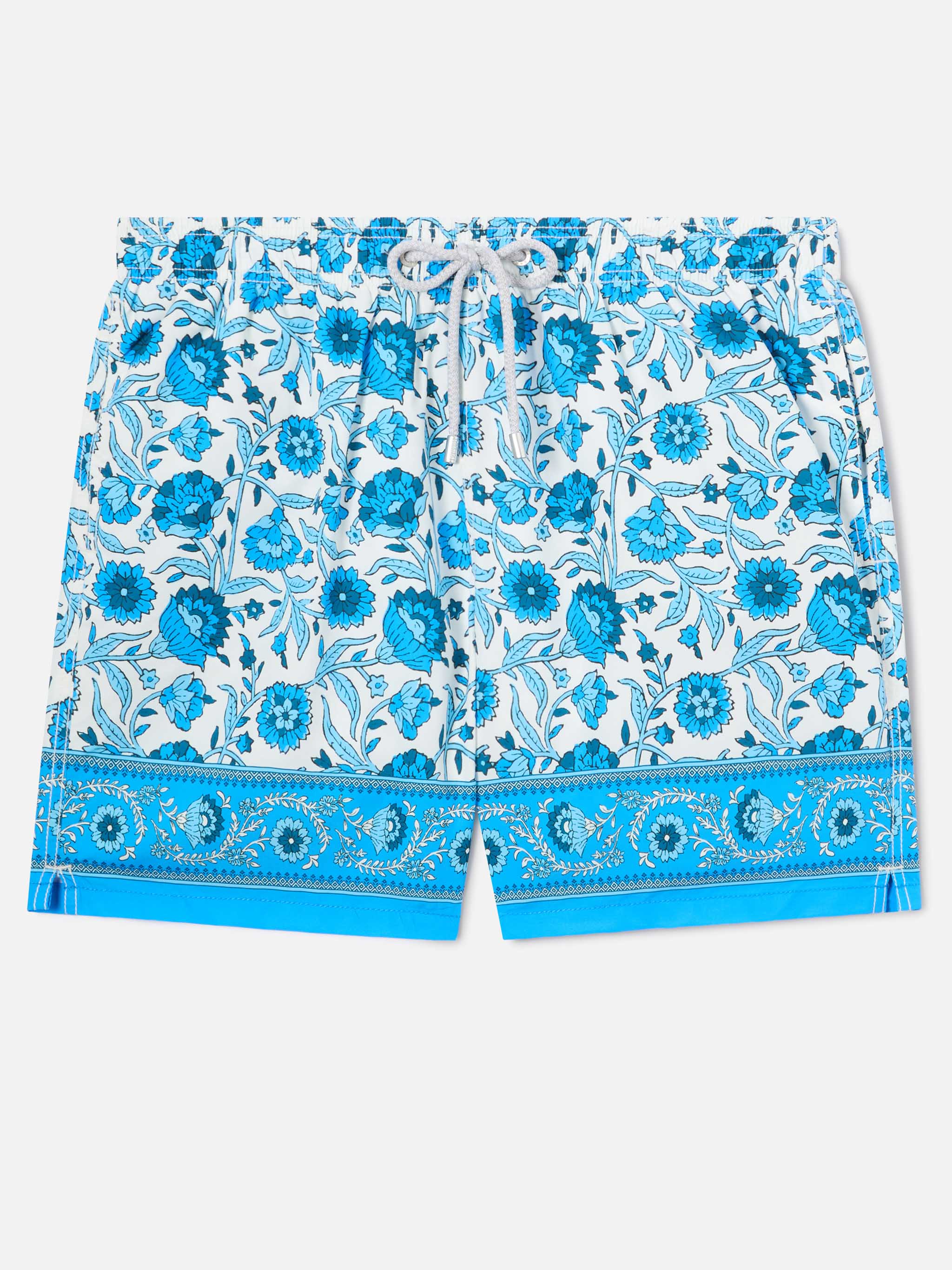 mc2-saint-barth-gustavia-costume-mare-uomo-stampa-floreale-batik-blu image 1